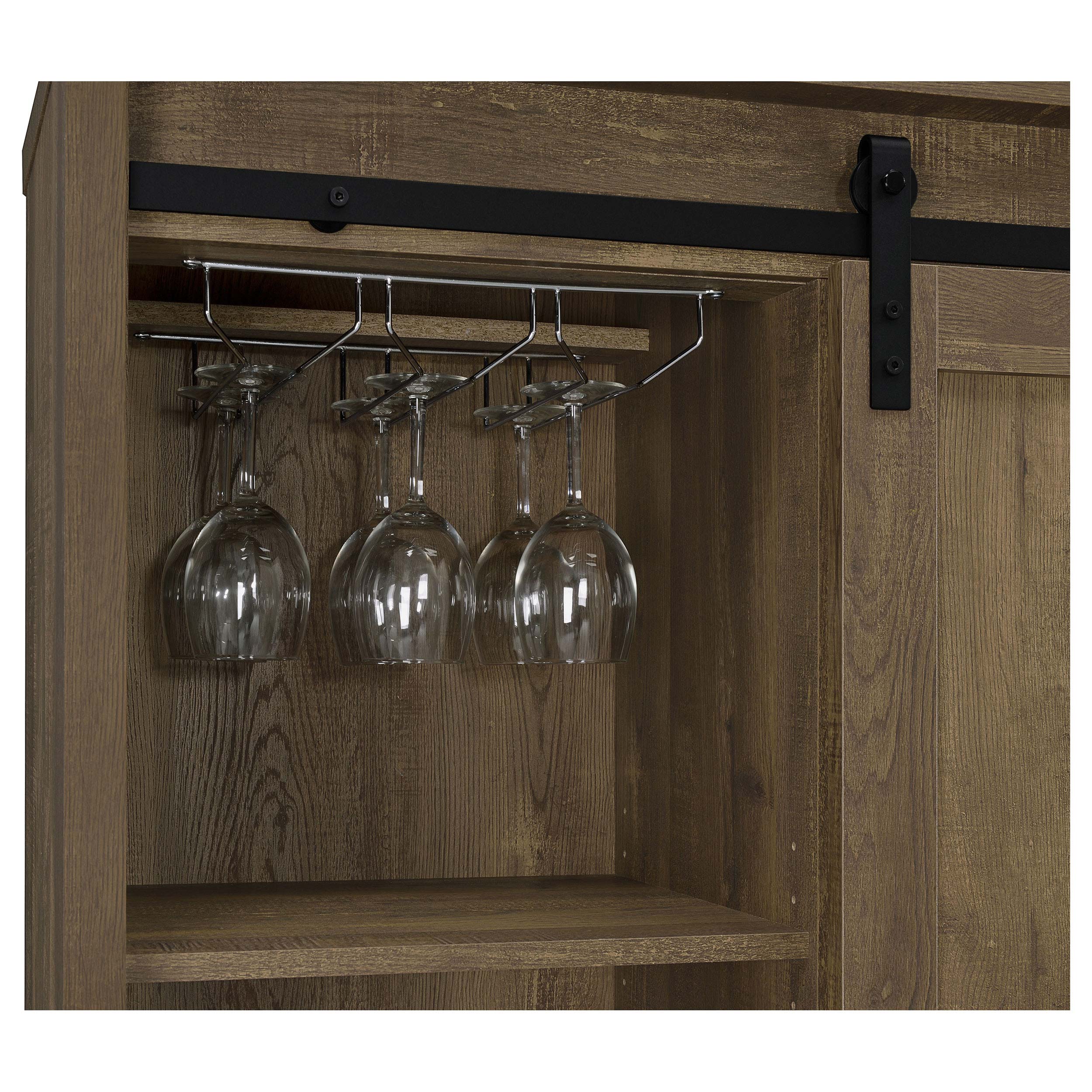 Arlington Bar Cabinet - Ideal Furniture (Fresno,CA)