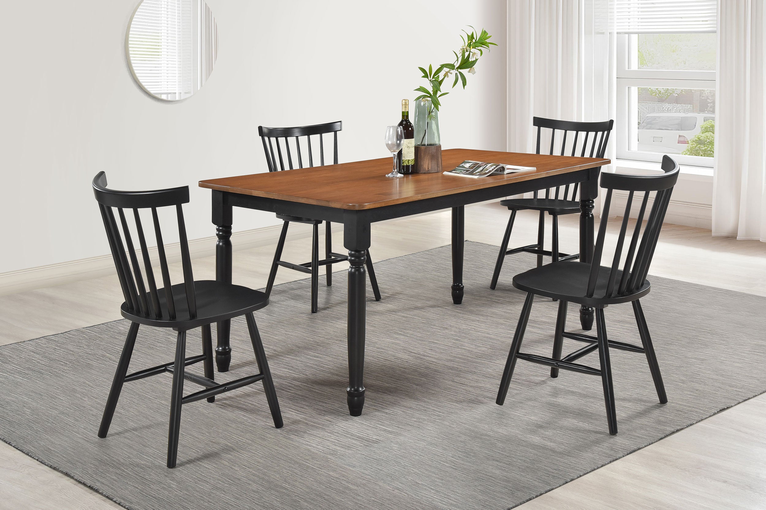Hollyoak Dining Set - Ideal Furniture (Fresno,CA)