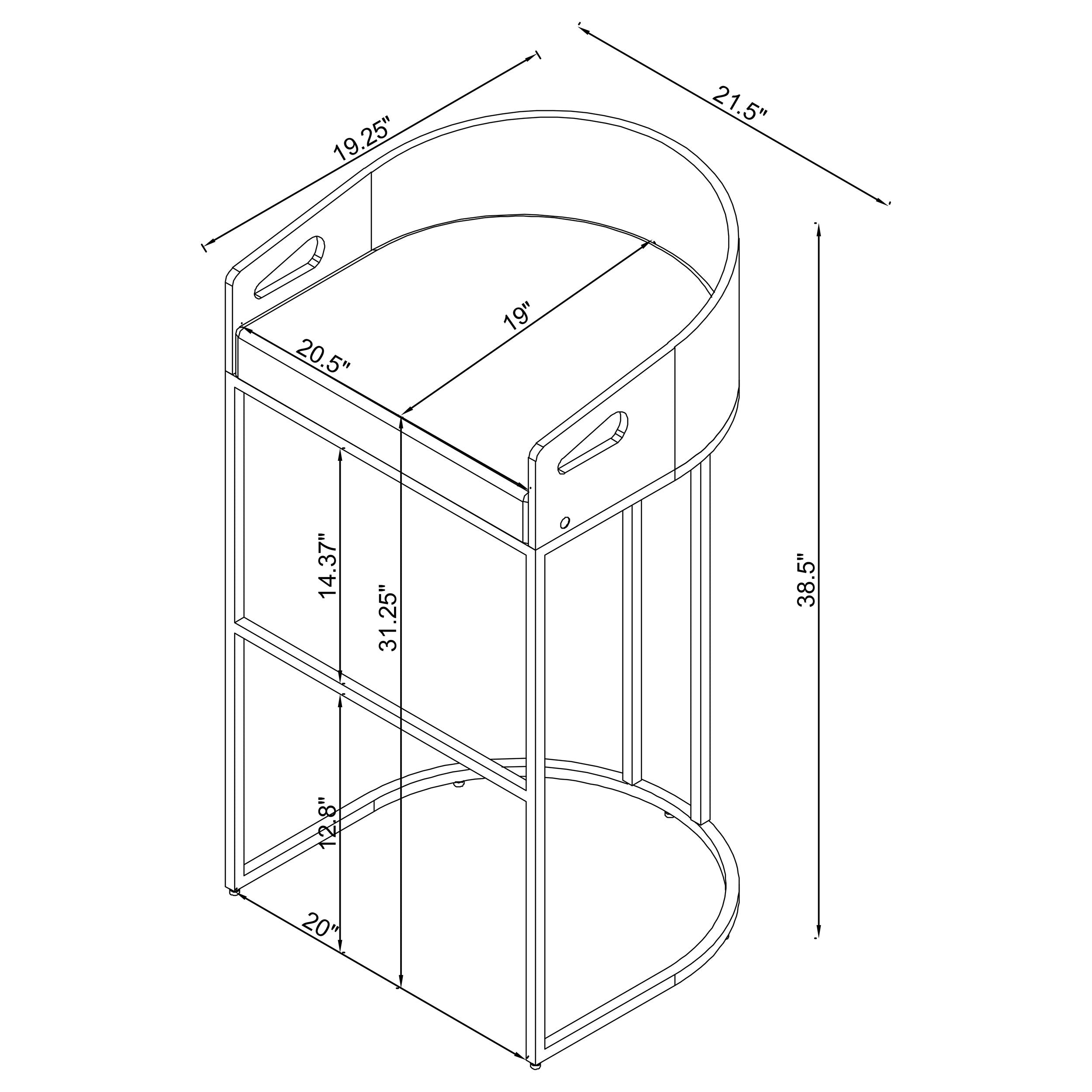 Thermosolis Bar Chair - Ideal Furniture (Fresno,CA)