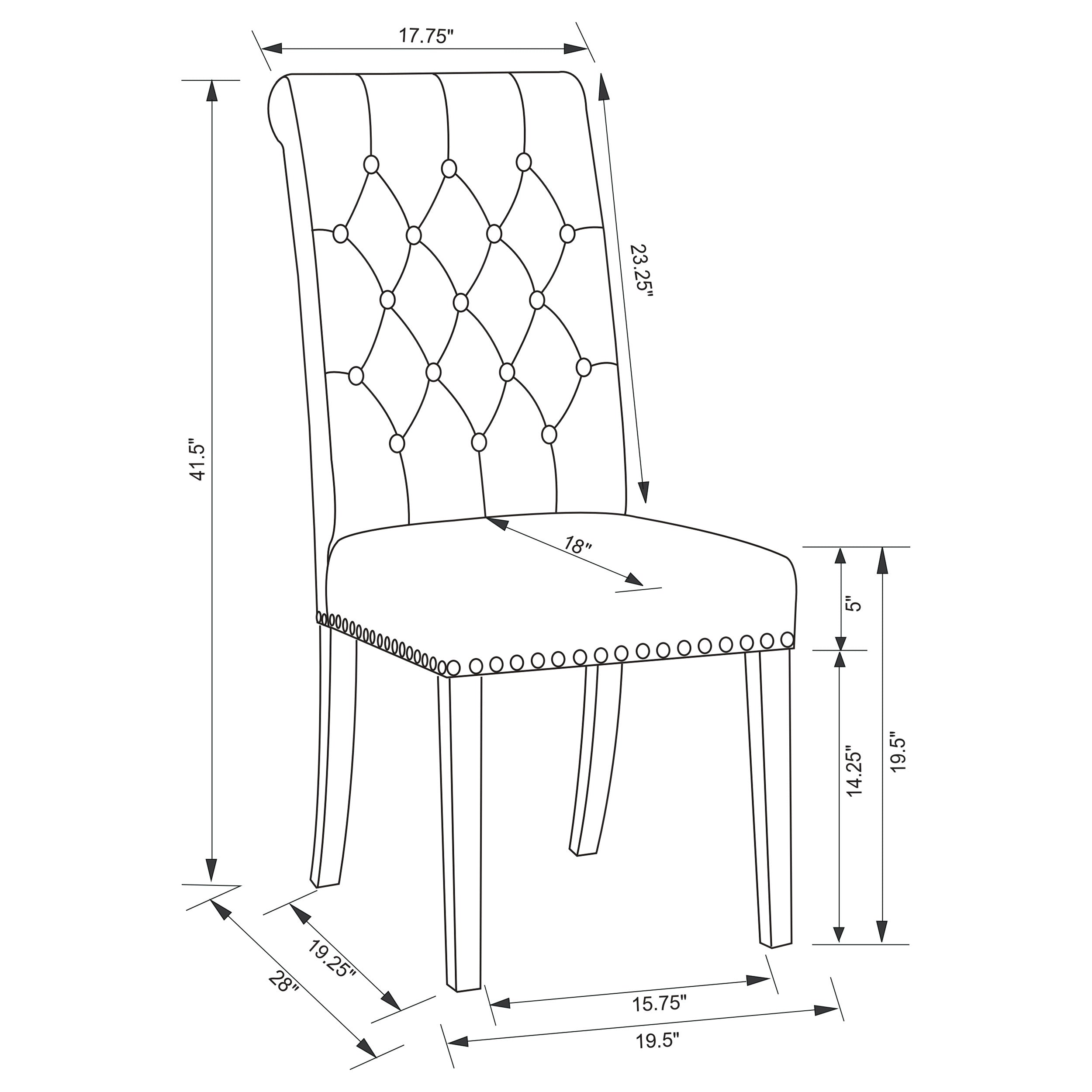 Alana Dining Side Chair - Ideal Furniture (Fresno,CA)