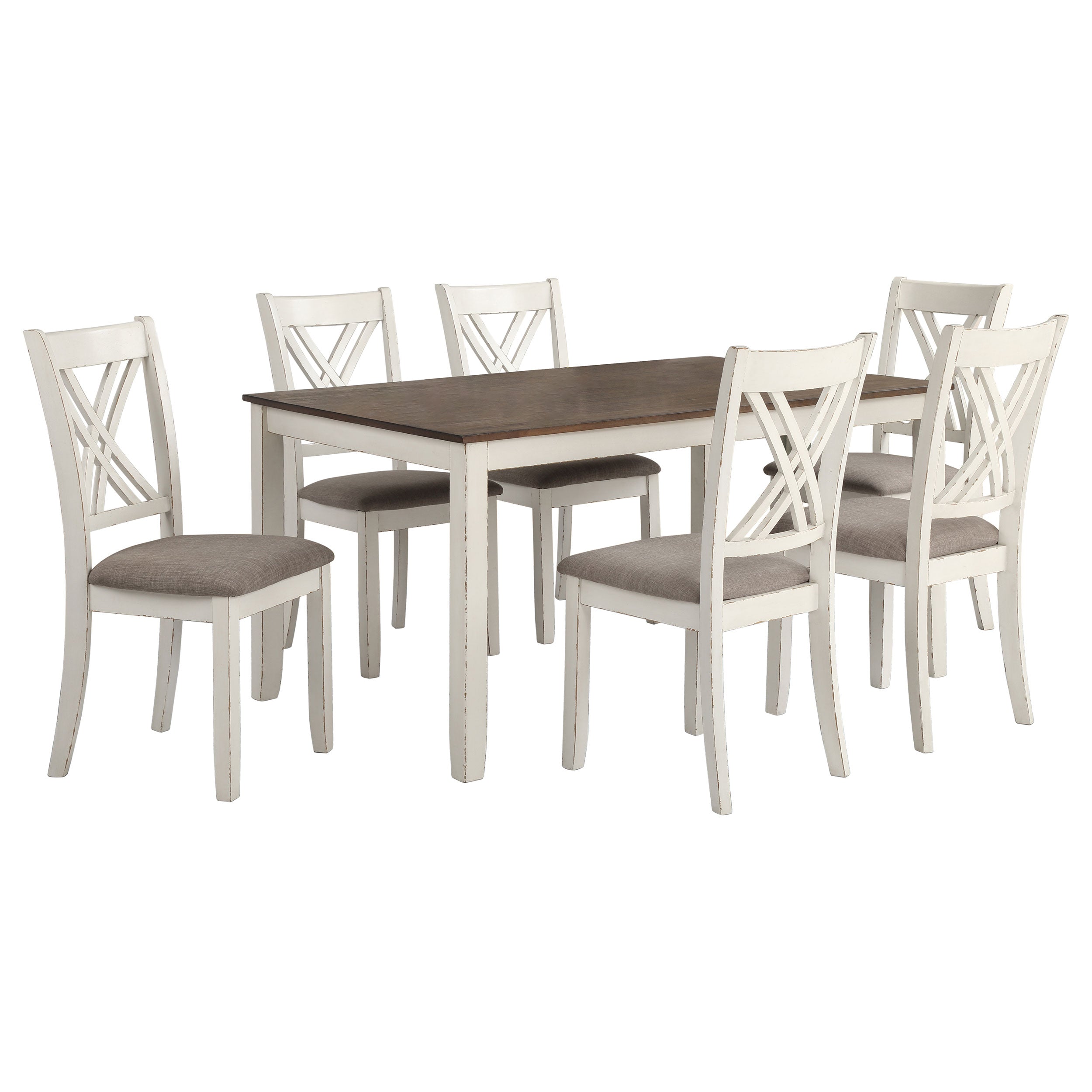 Fortress Dining Set - Ideal Furniture (Fresno,CA)