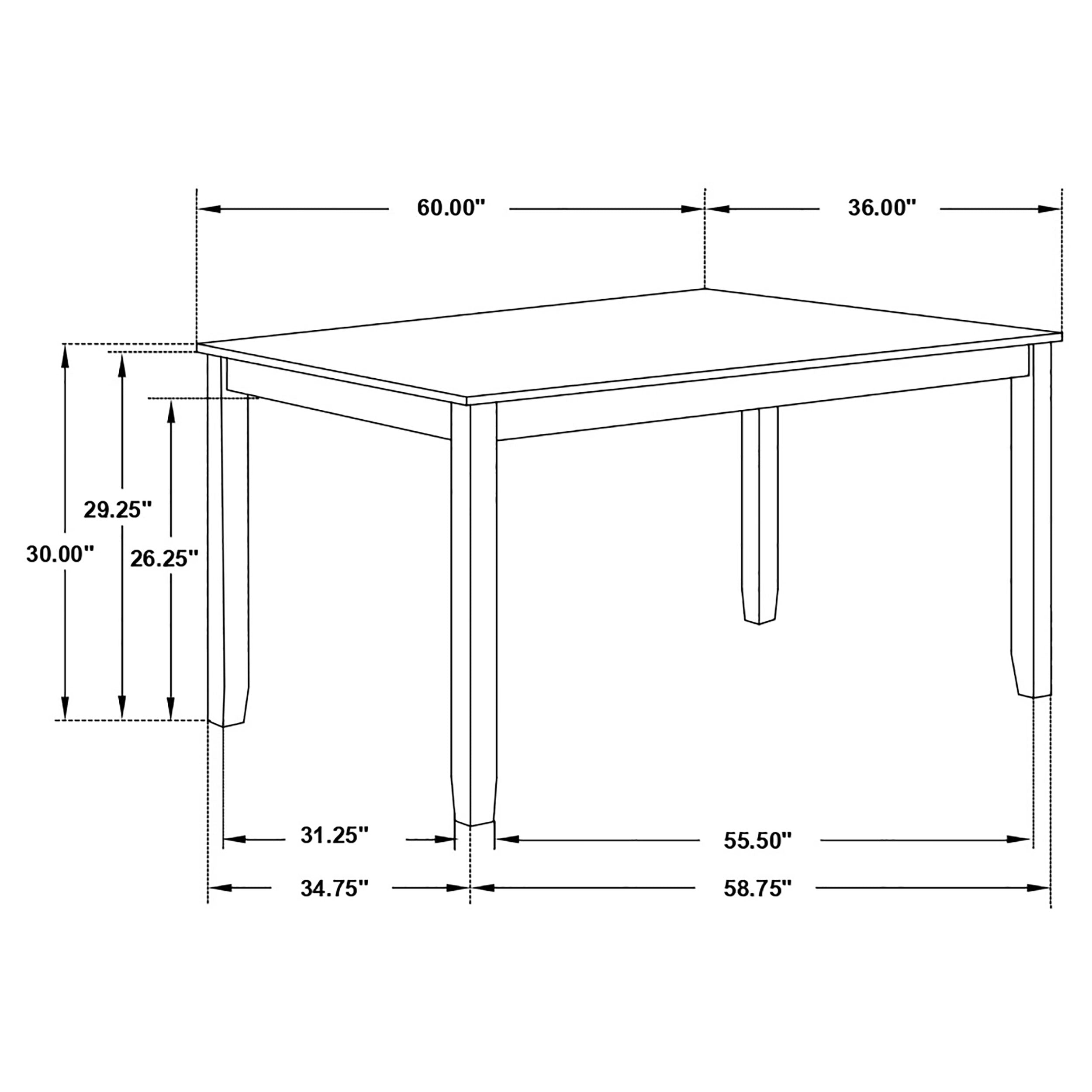 Fortress Dining Set - Ideal Furniture (Fresno,CA)