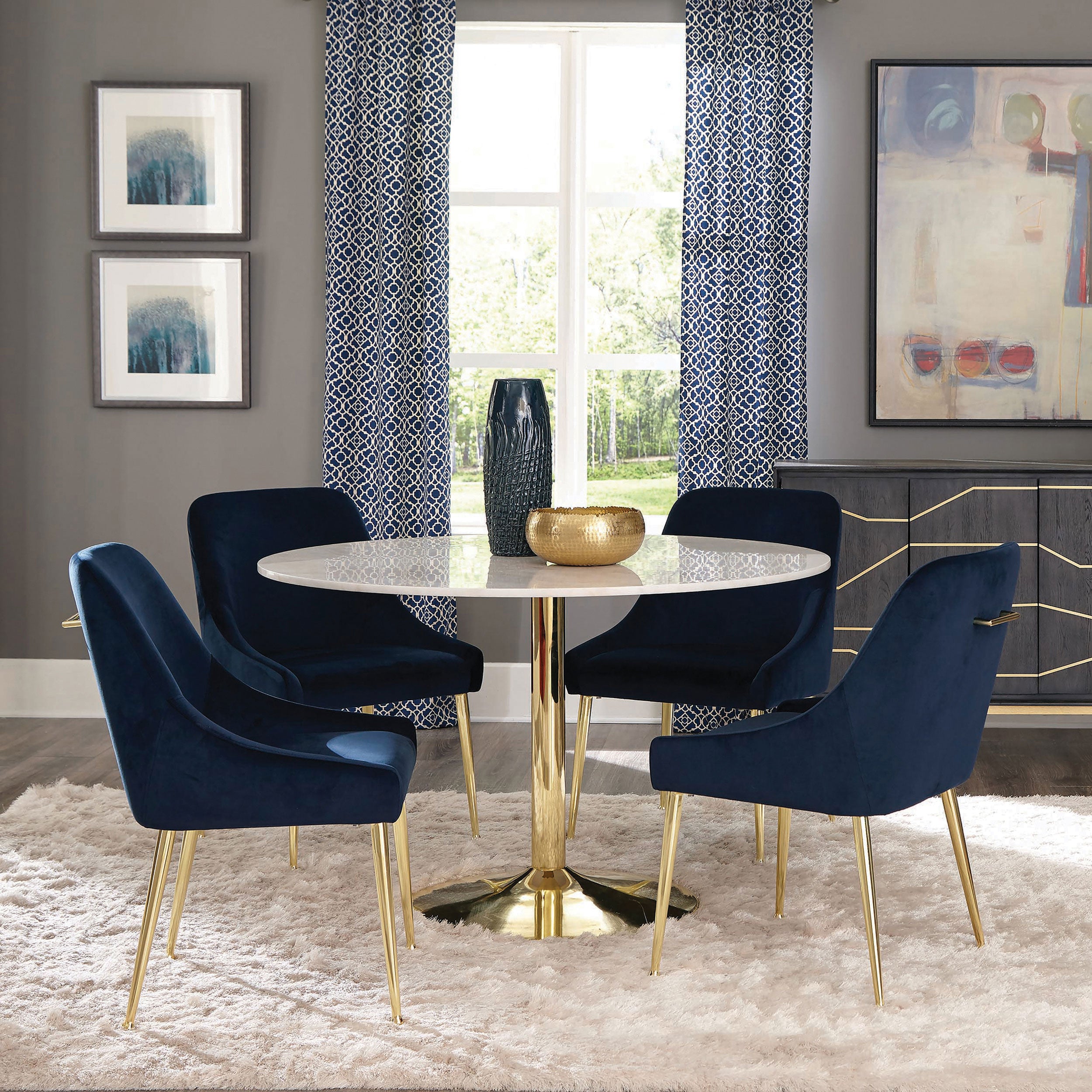 Kella Dining Set - Ideal Furniture (Fresno,CA)
