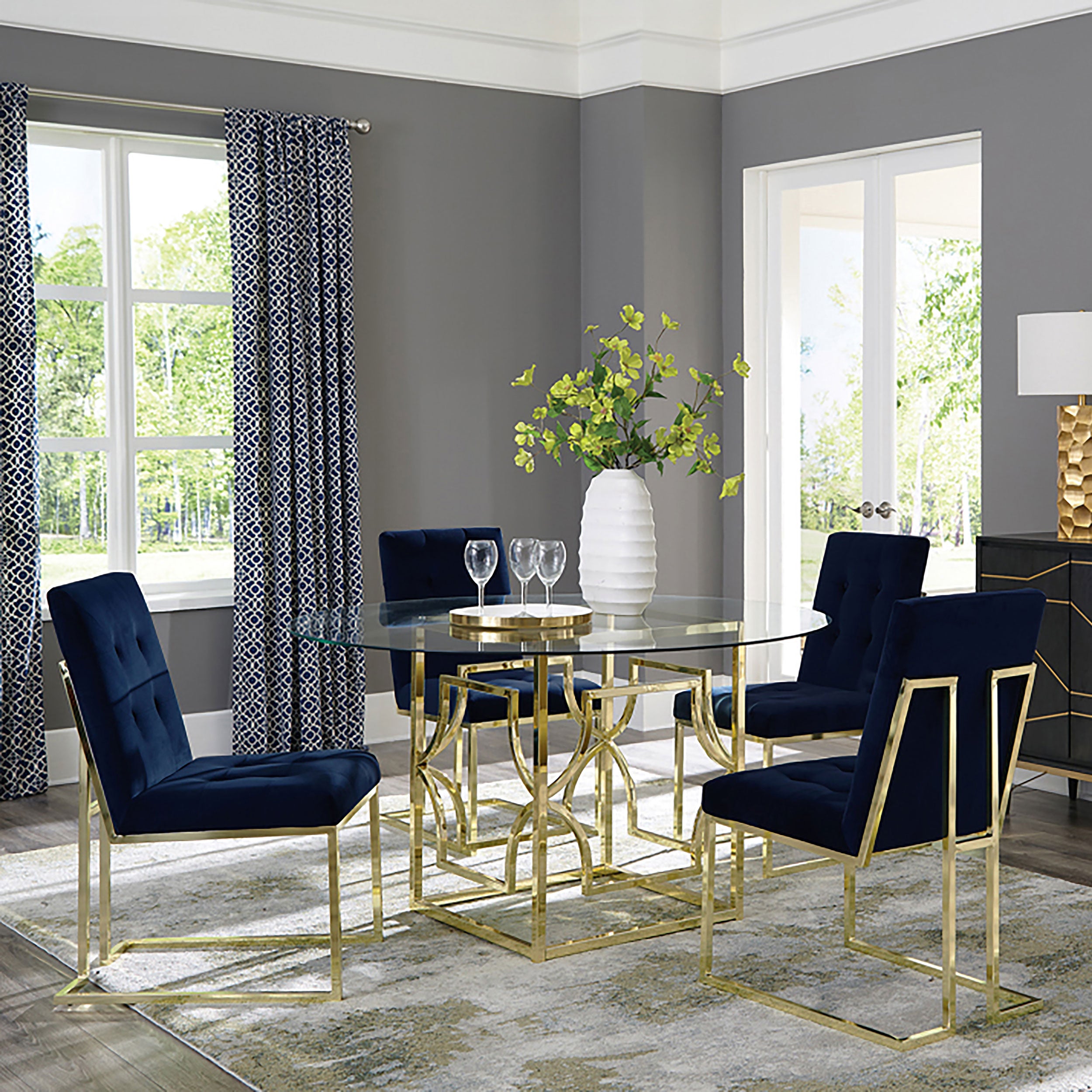 Starlight Dining Table - Ideal Furniture (Fresno,CA)