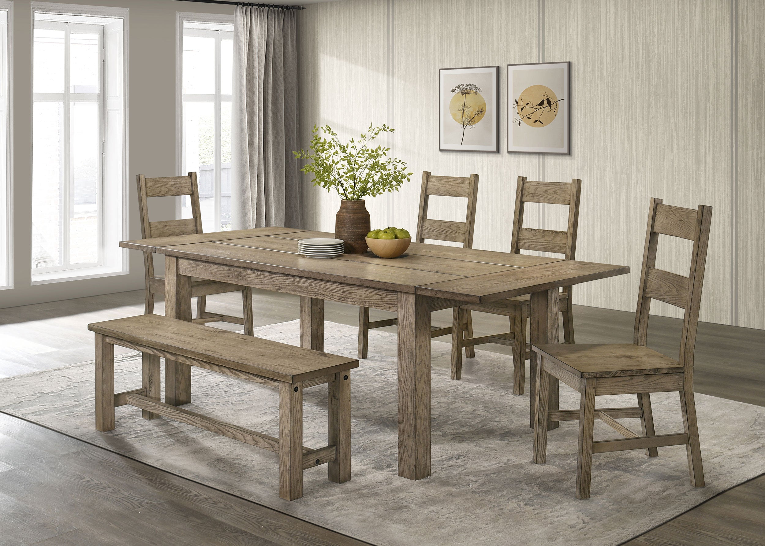 Cardova Dining Set - Ideal Furniture (Fresno,CA)