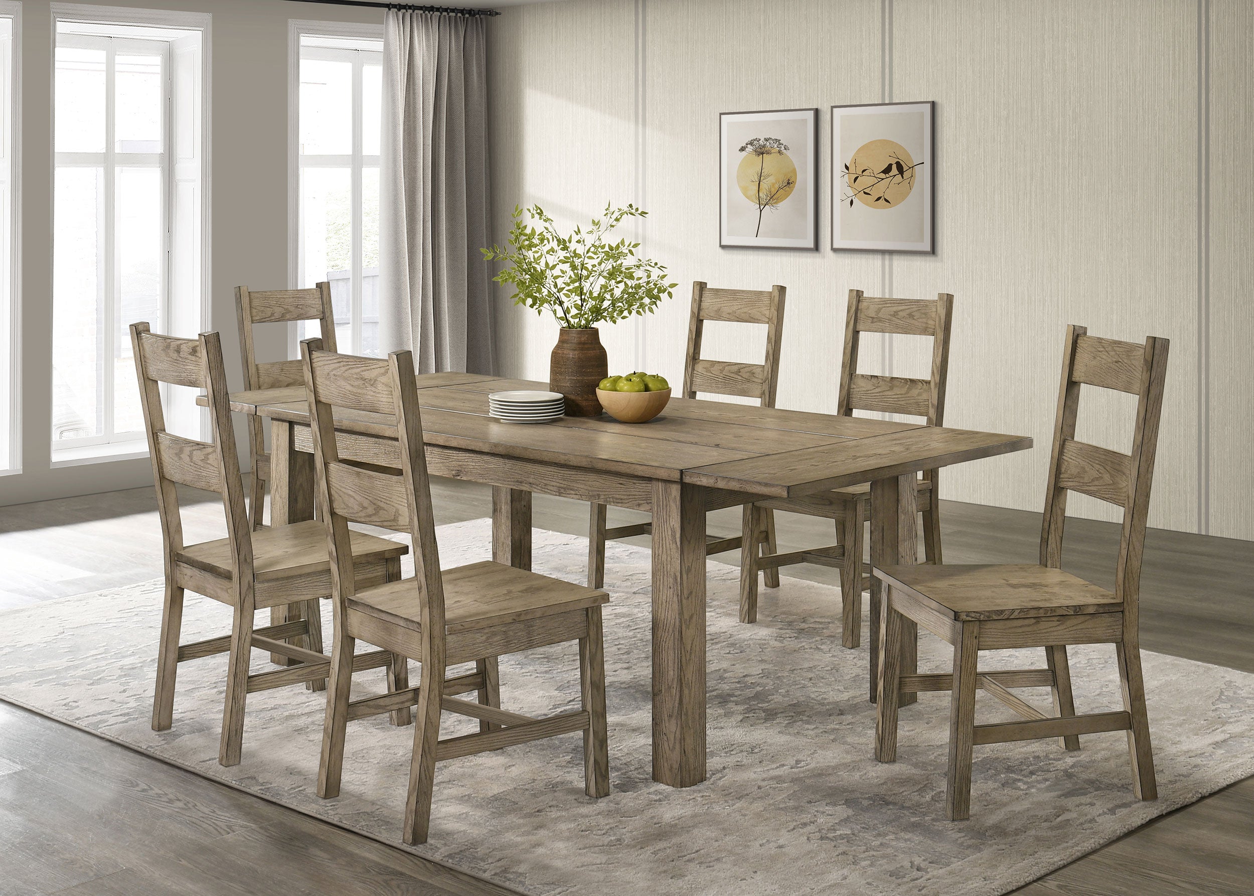 Cardova Extension Dining Table - Ideal Furniture (Fresno,CA)