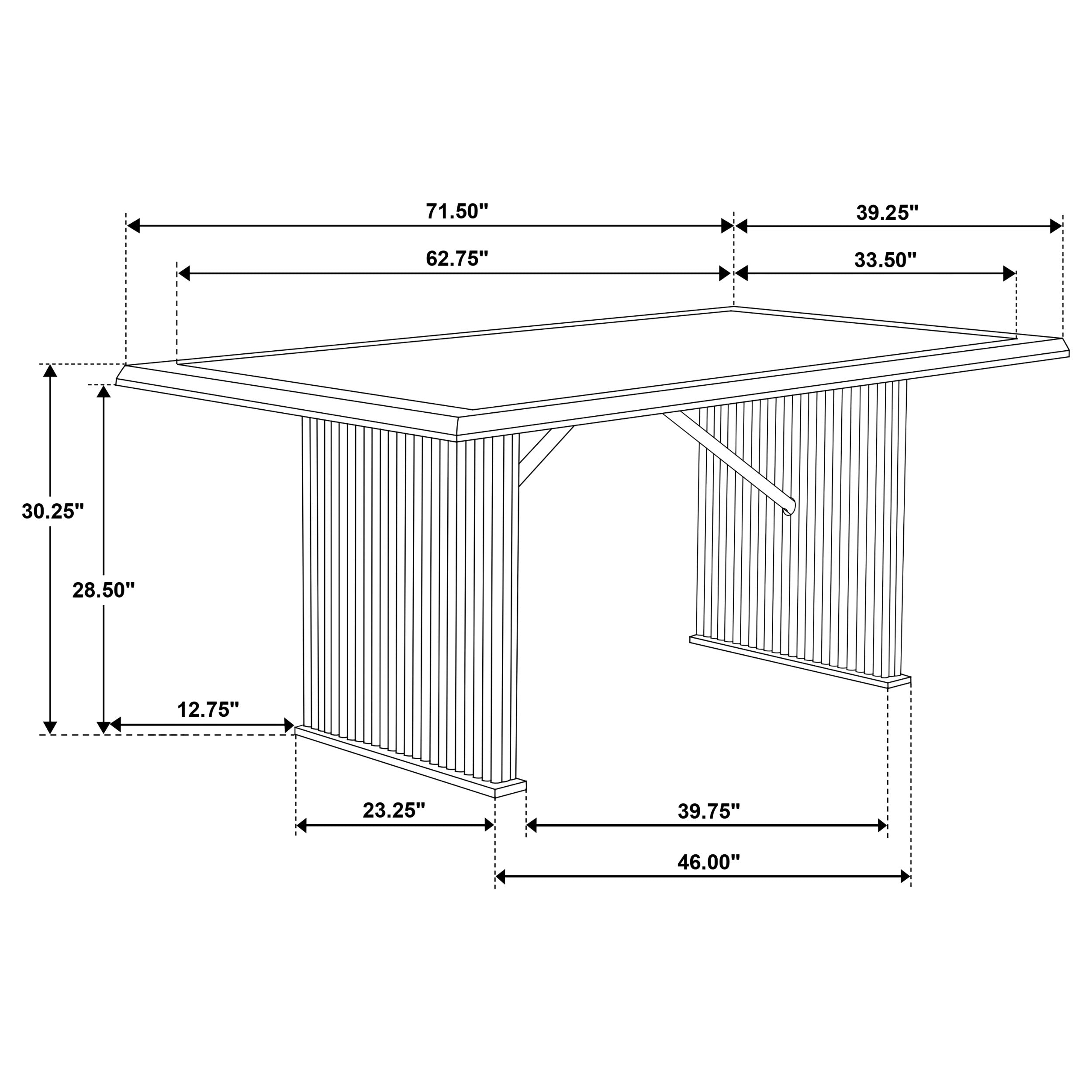 Sherwood Dining Set - Ideal Furniture (Fresno,CA)