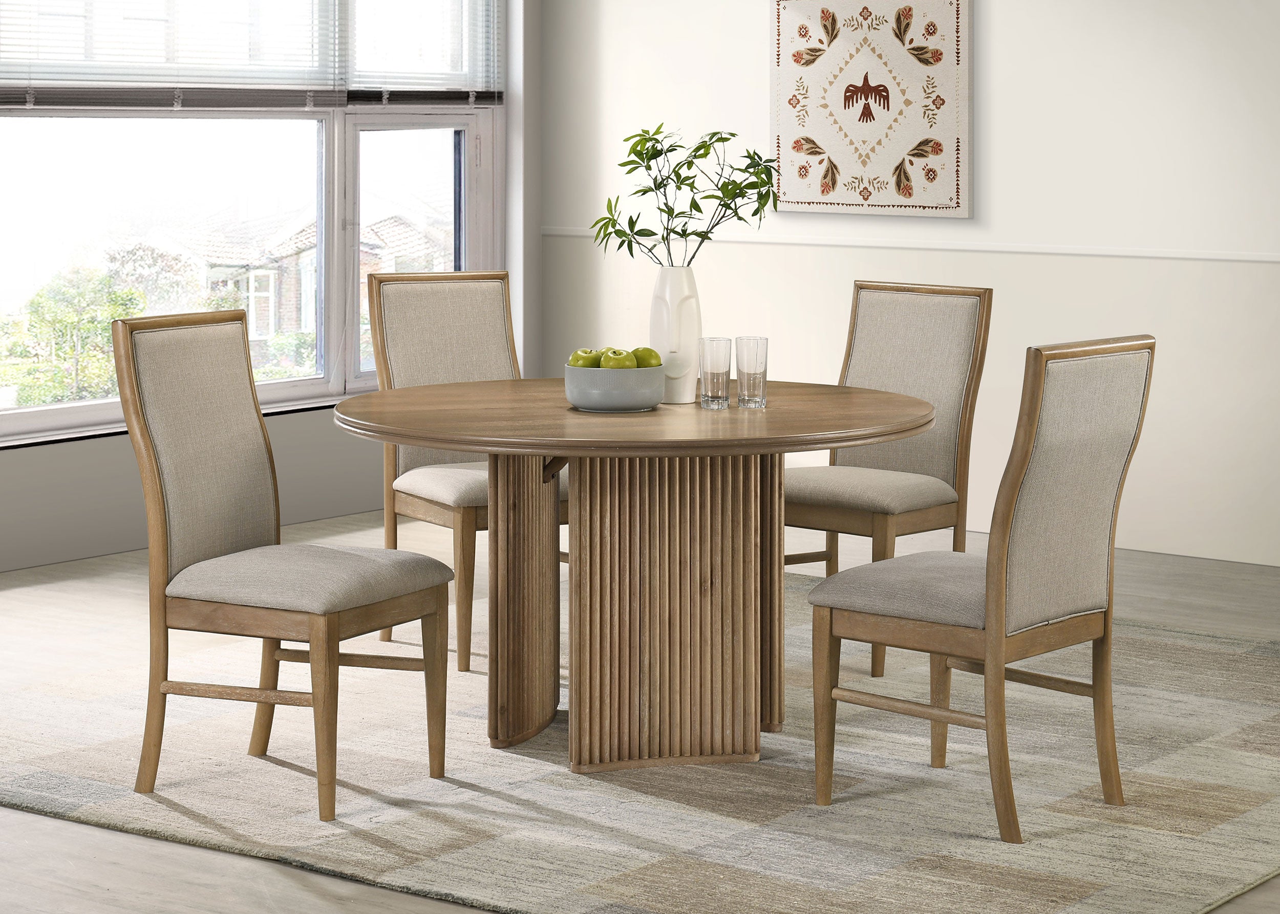 Adina Dining Set - Ideal Furniture (Fresno,CA)