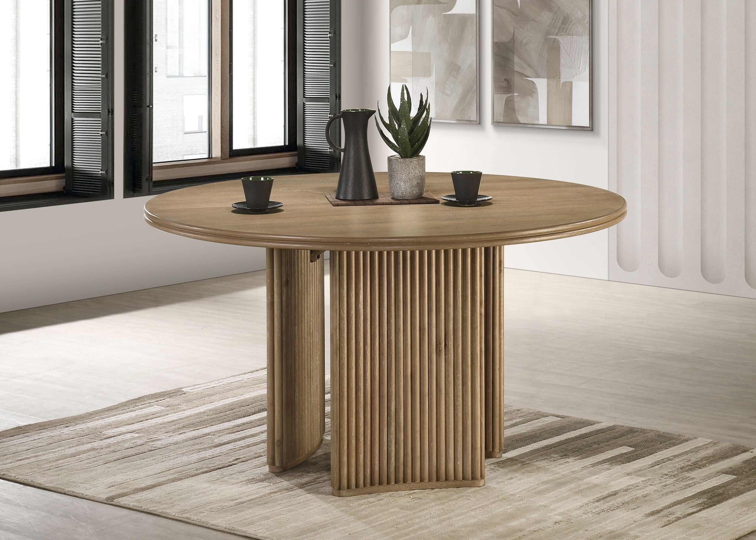 Adina Dining Table - Ideal Furniture (Fresno,CA)