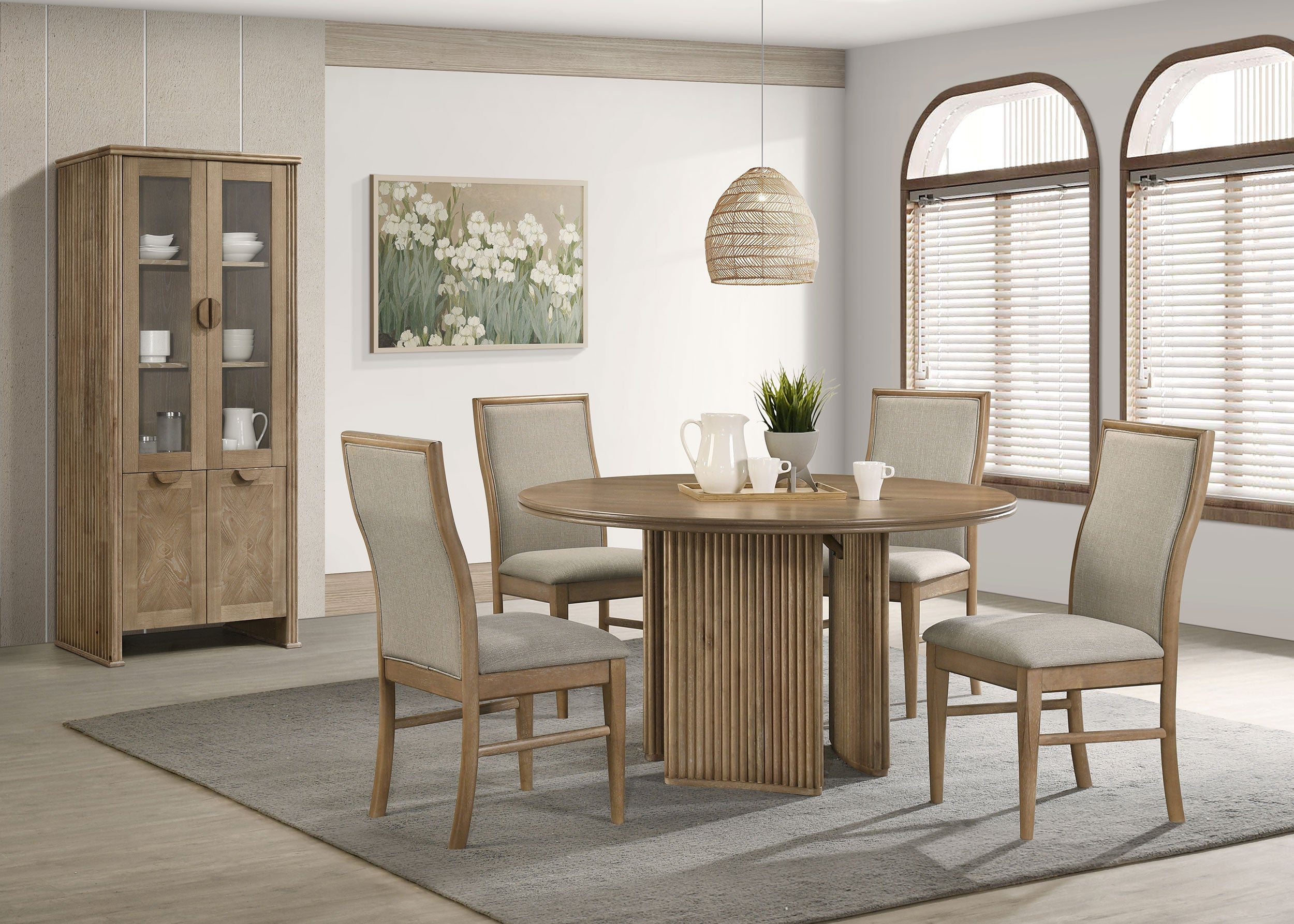 Adina Dining Table - Ideal Furniture (Fresno,CA)