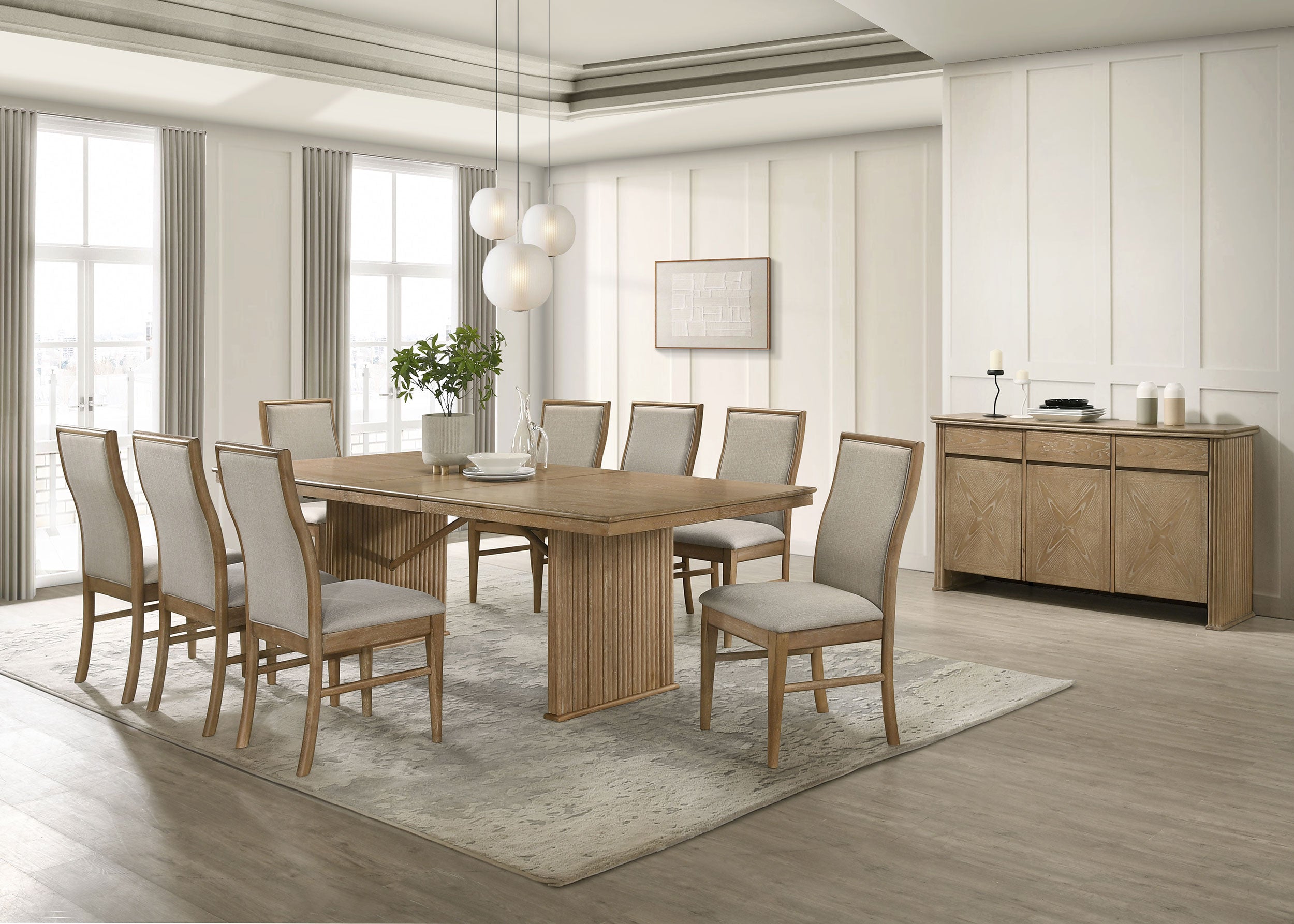 Adina Dining Set - Ideal Furniture (Fresno,CA)