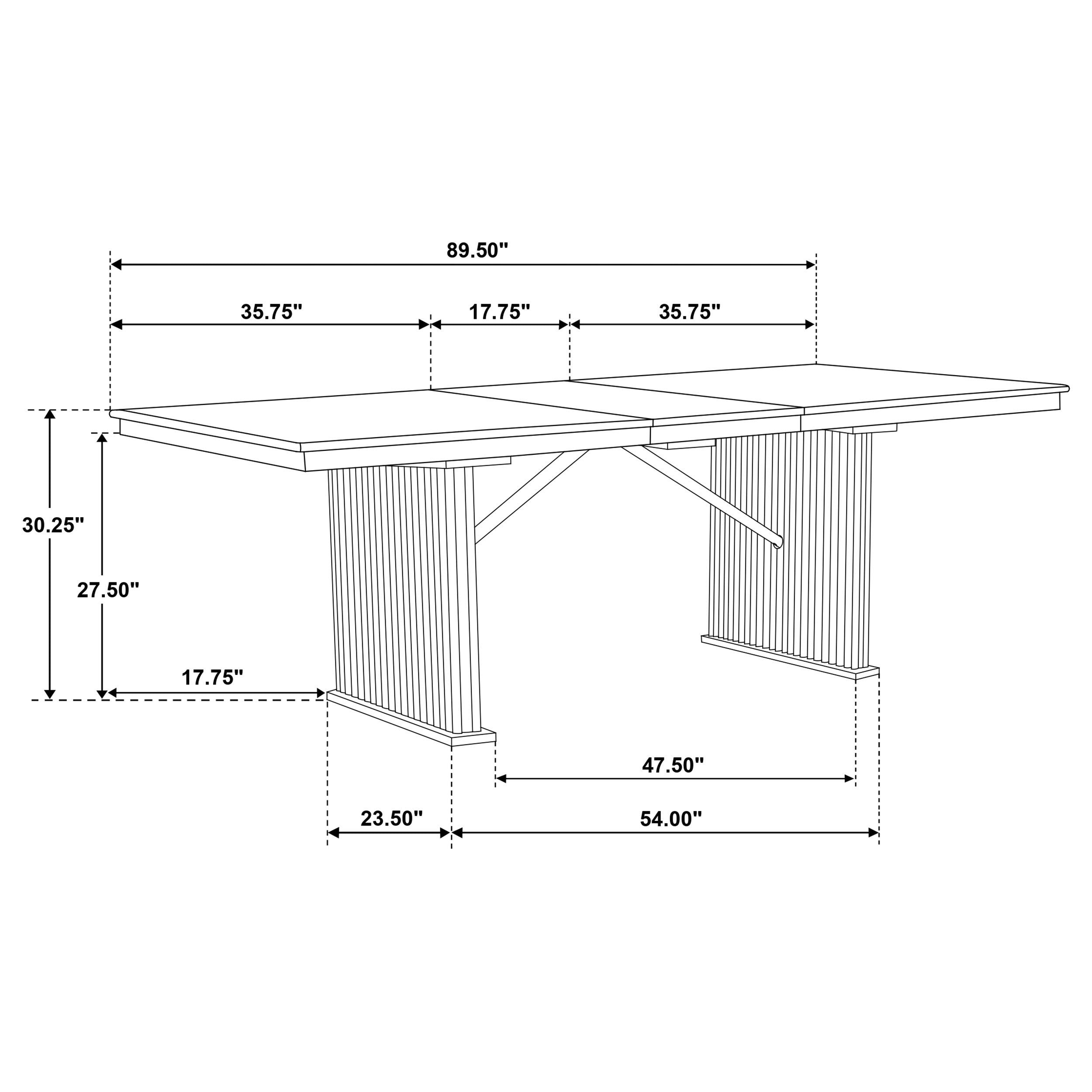 Adina Dining Set - Ideal Furniture (Fresno,CA)
