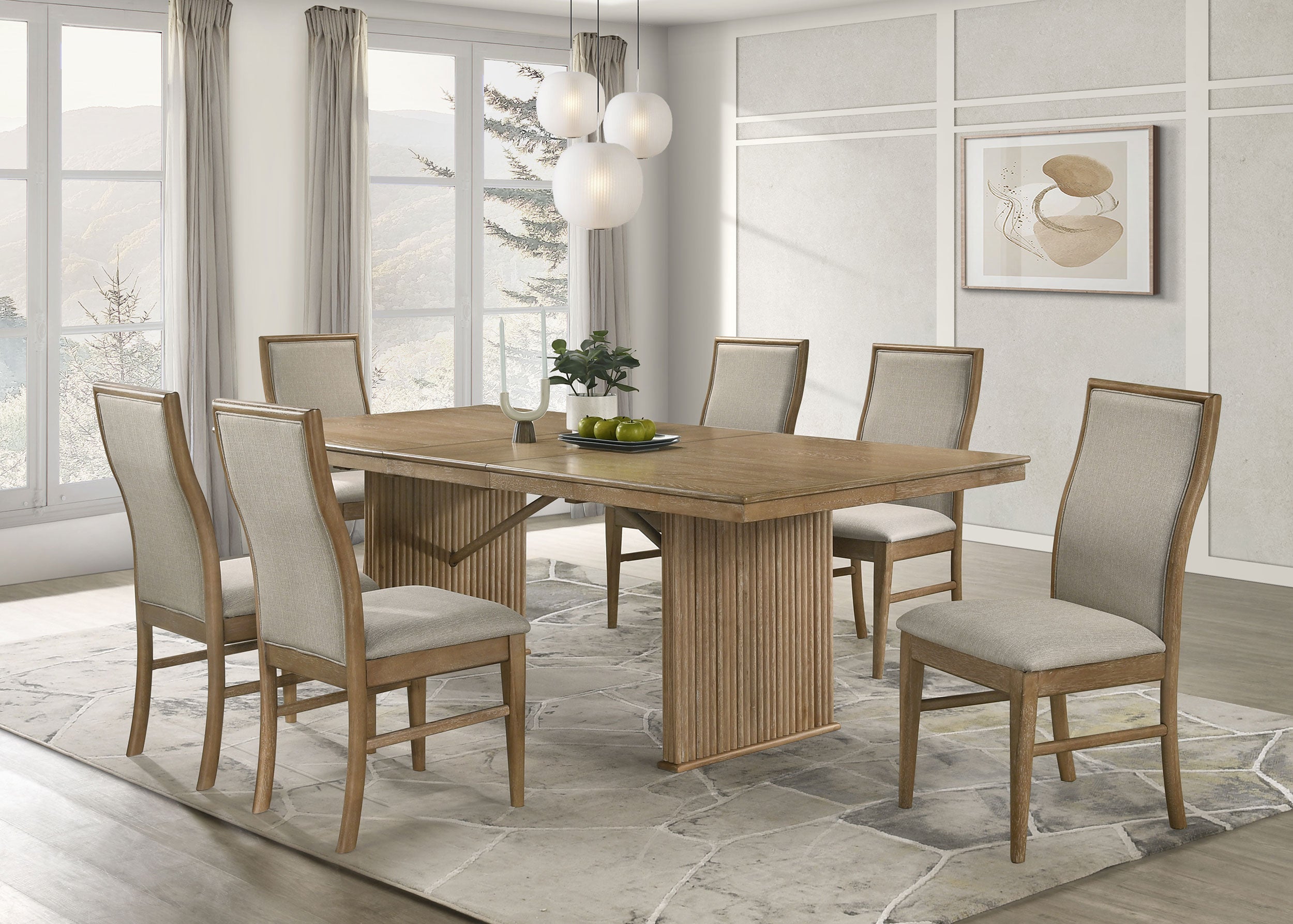 Adina Dining Set - Ideal Furniture (Fresno,CA)