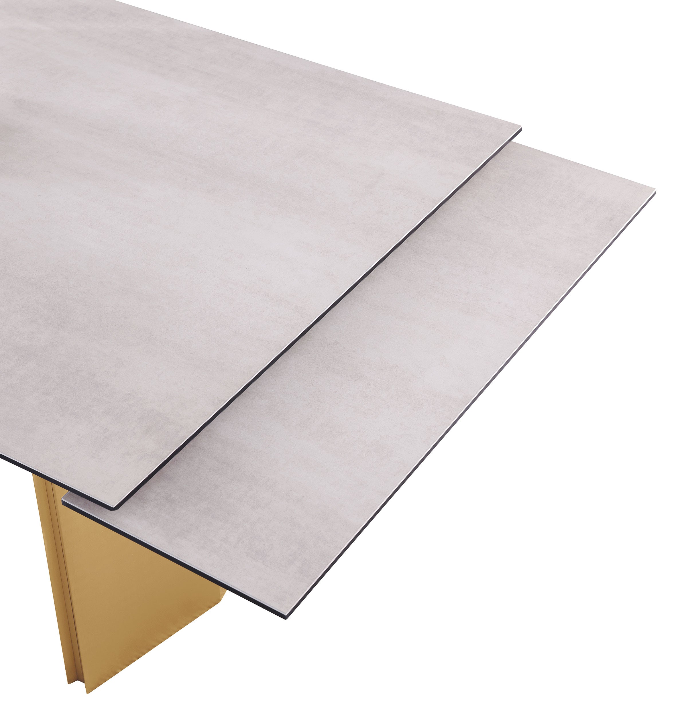 Vesa Extension Dining Table - Ideal Furniture (Fresno,CA)