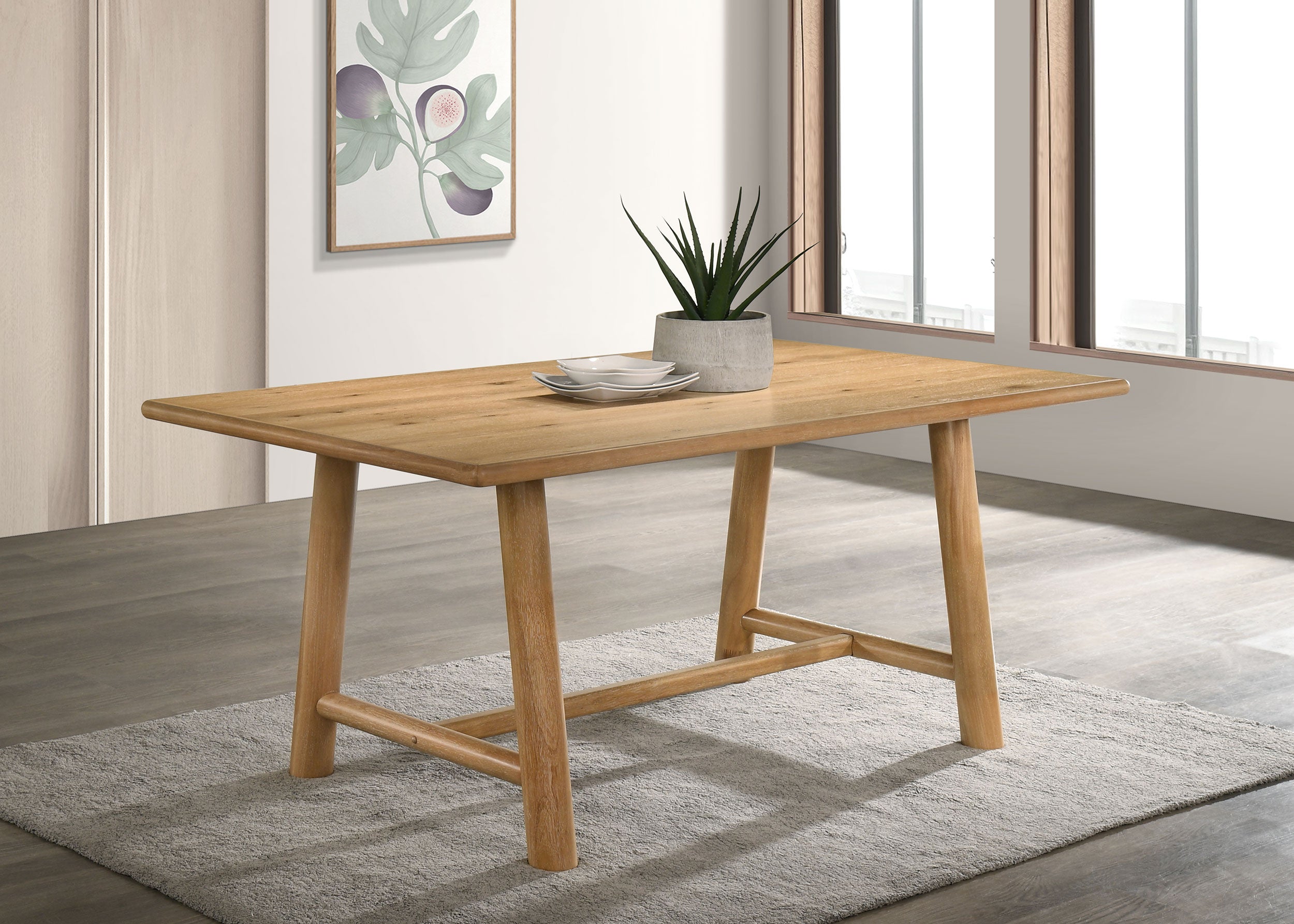 Duncan Dining Table - Ideal Furniture (Fresno,CA)