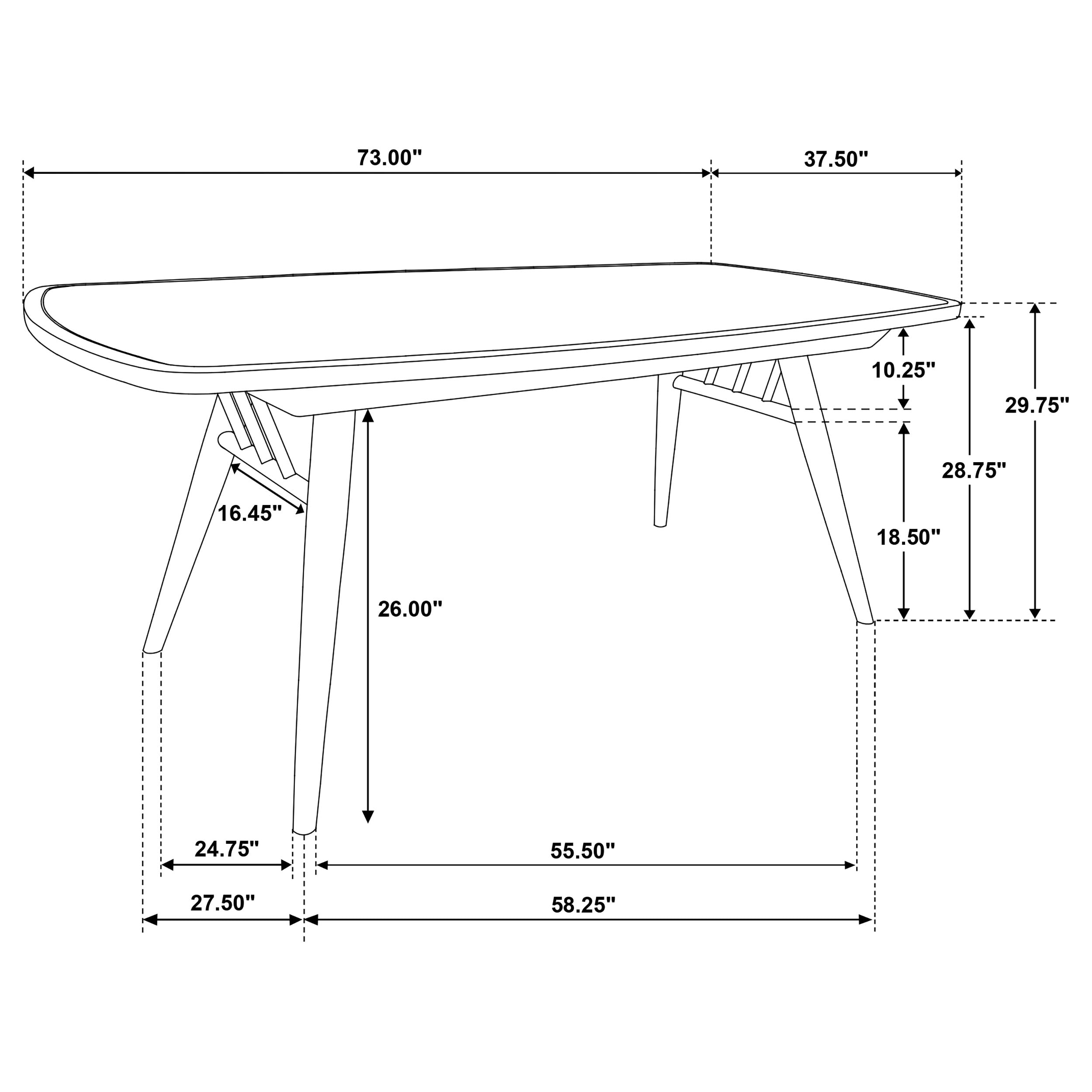 Croyden Dining Table - Ideal Furniture (Fresno,CA)