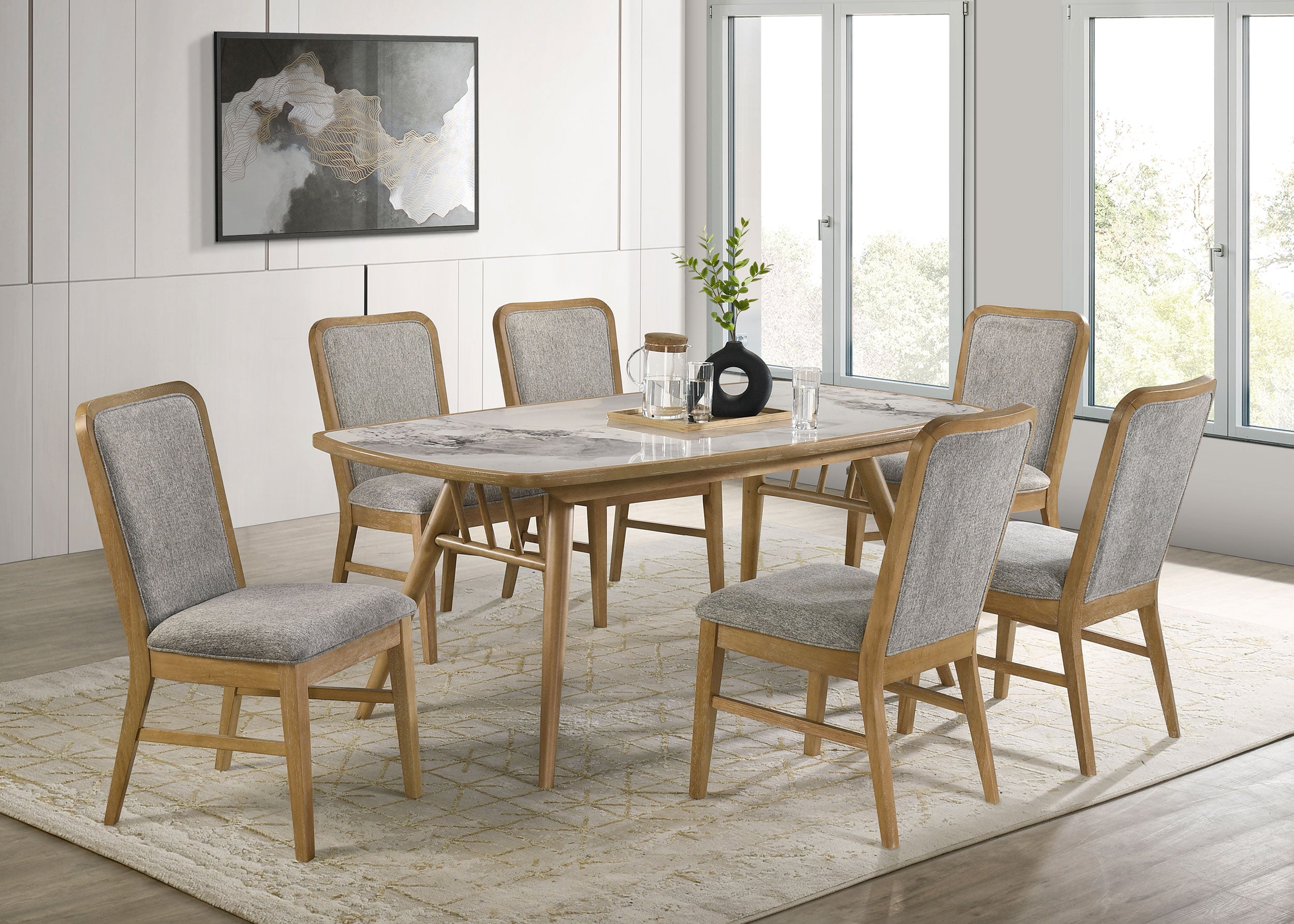 Croyden Dining Table - Ideal Furniture (Fresno,CA)