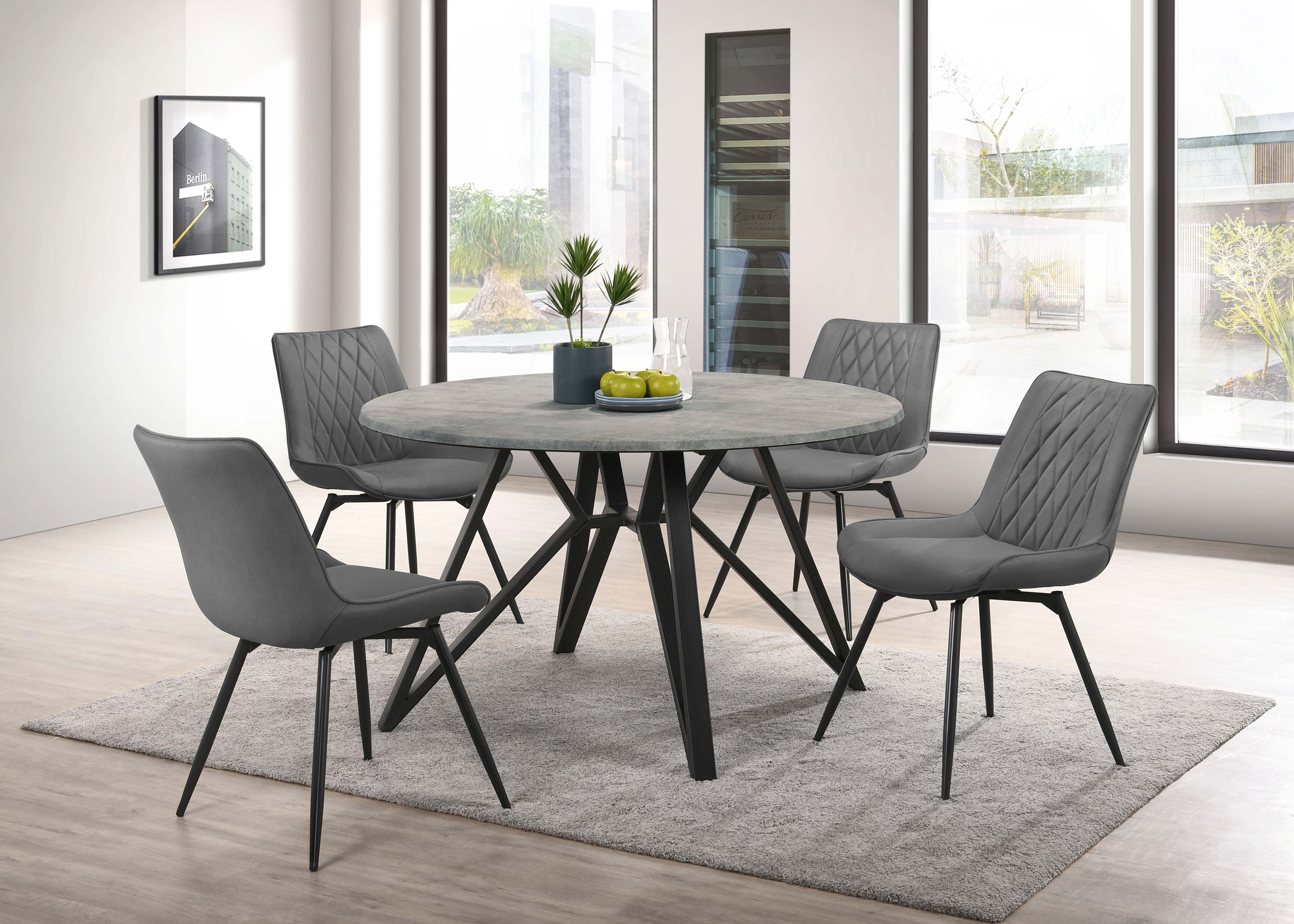 Neil Dining Table - Ideal Furniture (Fresno,CA)