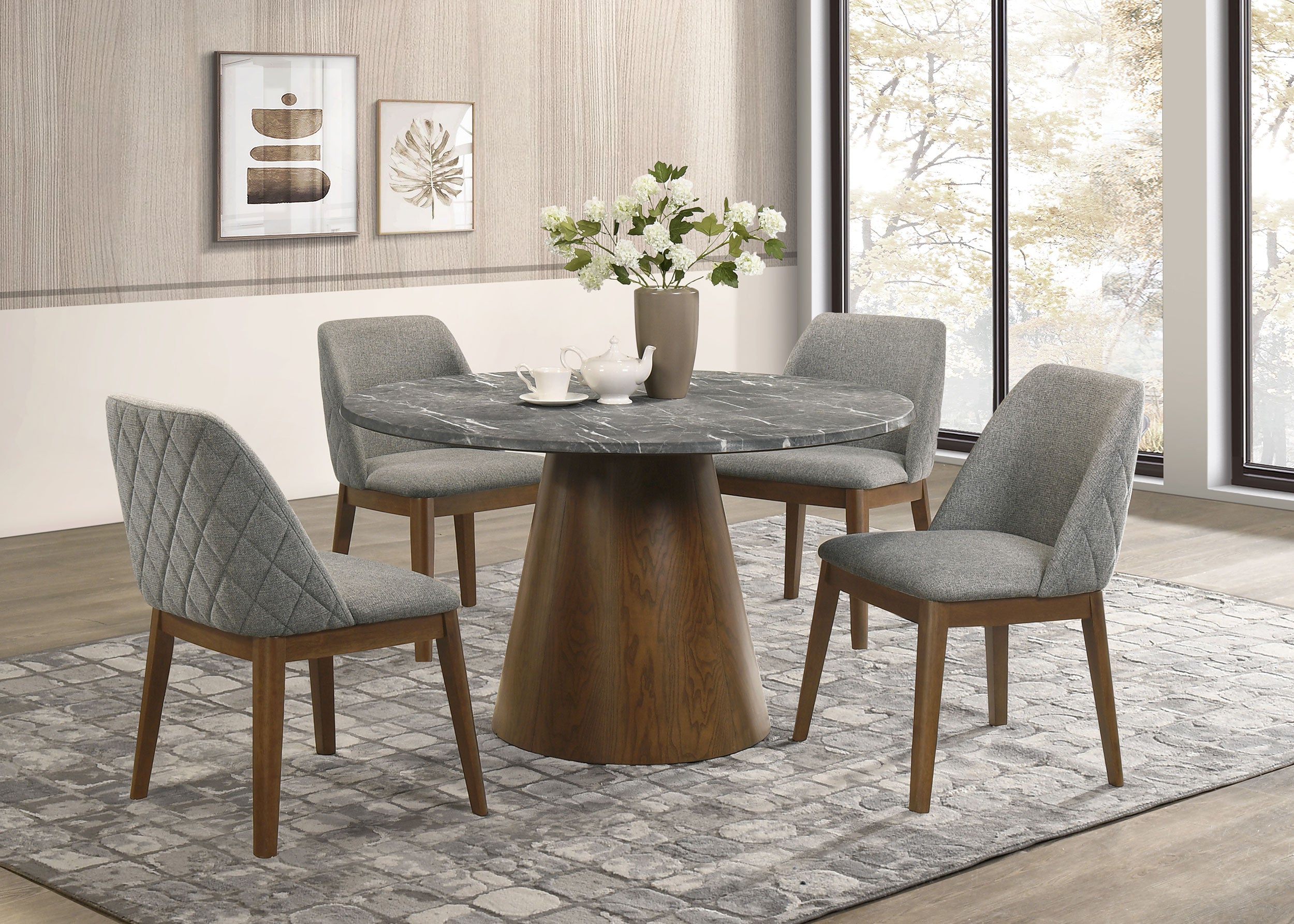 Franklin Dining Set - Ideal Furniture (Fresno,CA)