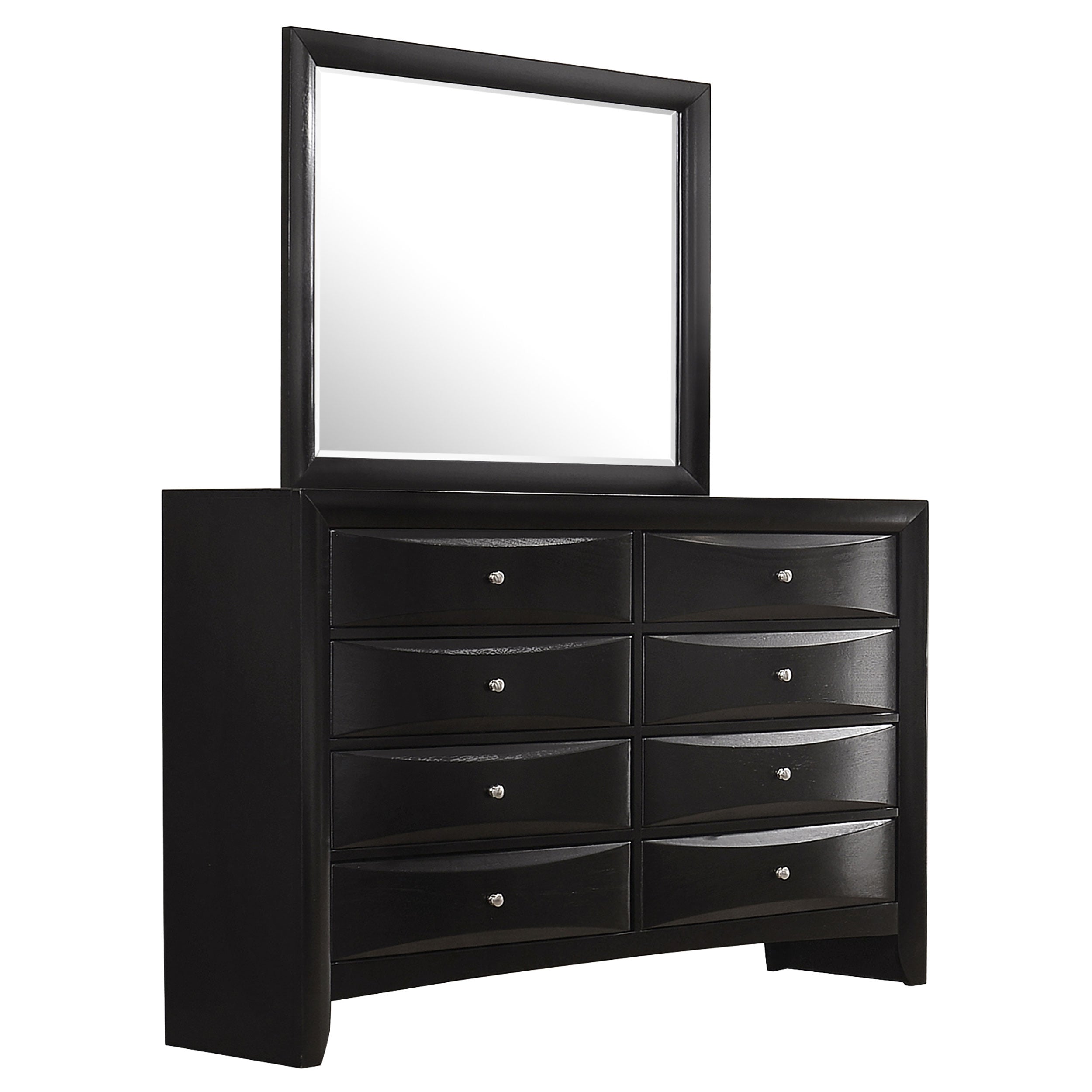 Briana Dresser with Mirror - Ideal Furniture (Fresno,CA)