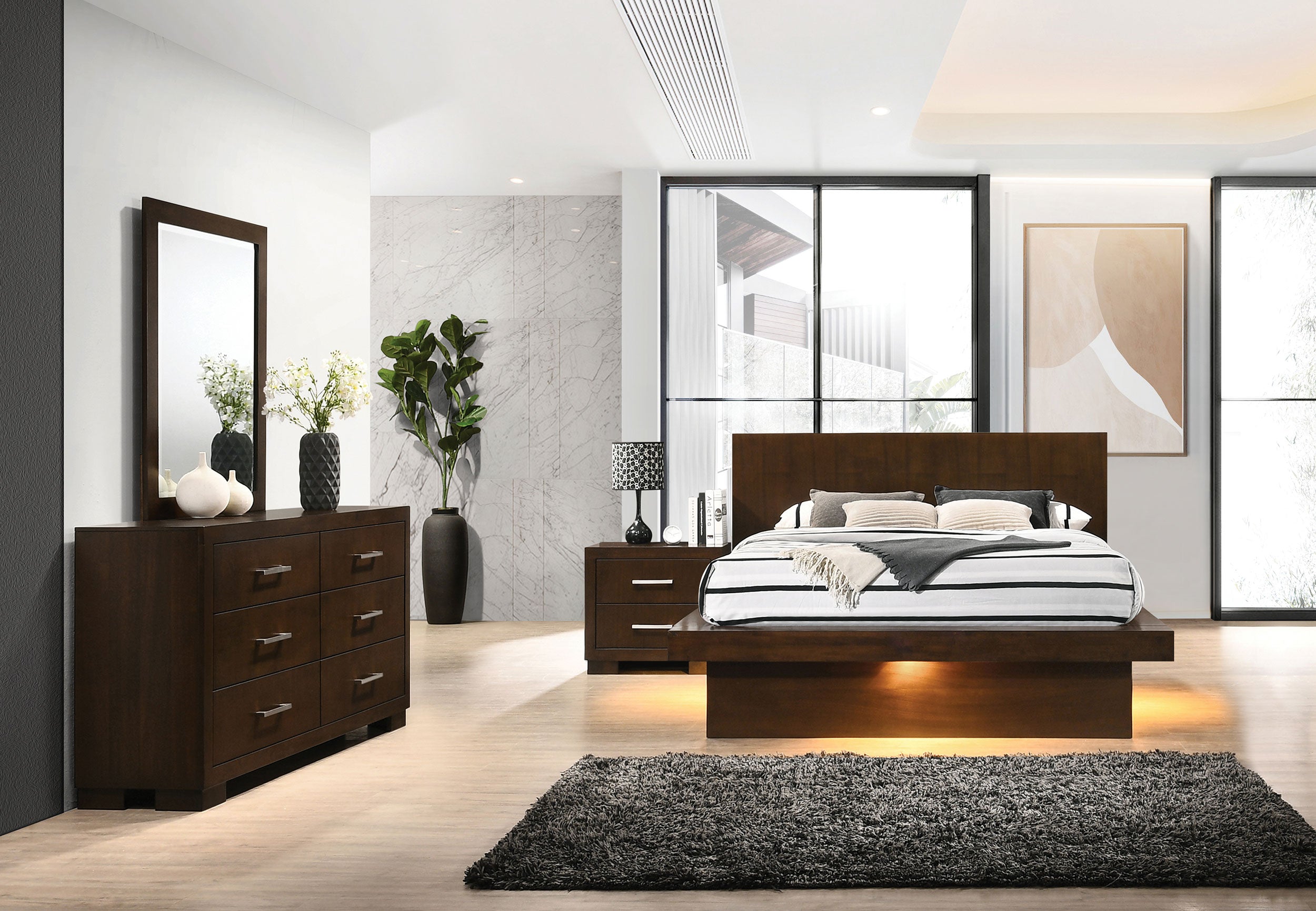 Jessica Bedroom Set - Ideal Furniture (Fresno,CA)