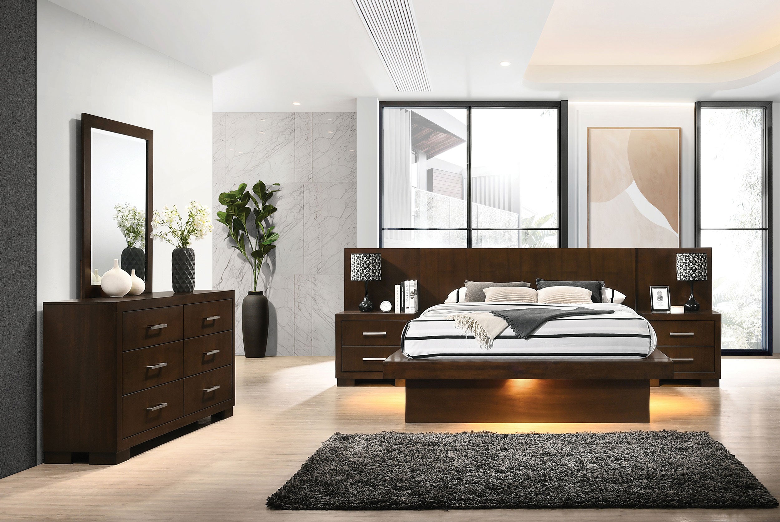 Jessica Bedroom Set - Ideal Furniture (Fresno,CA)
