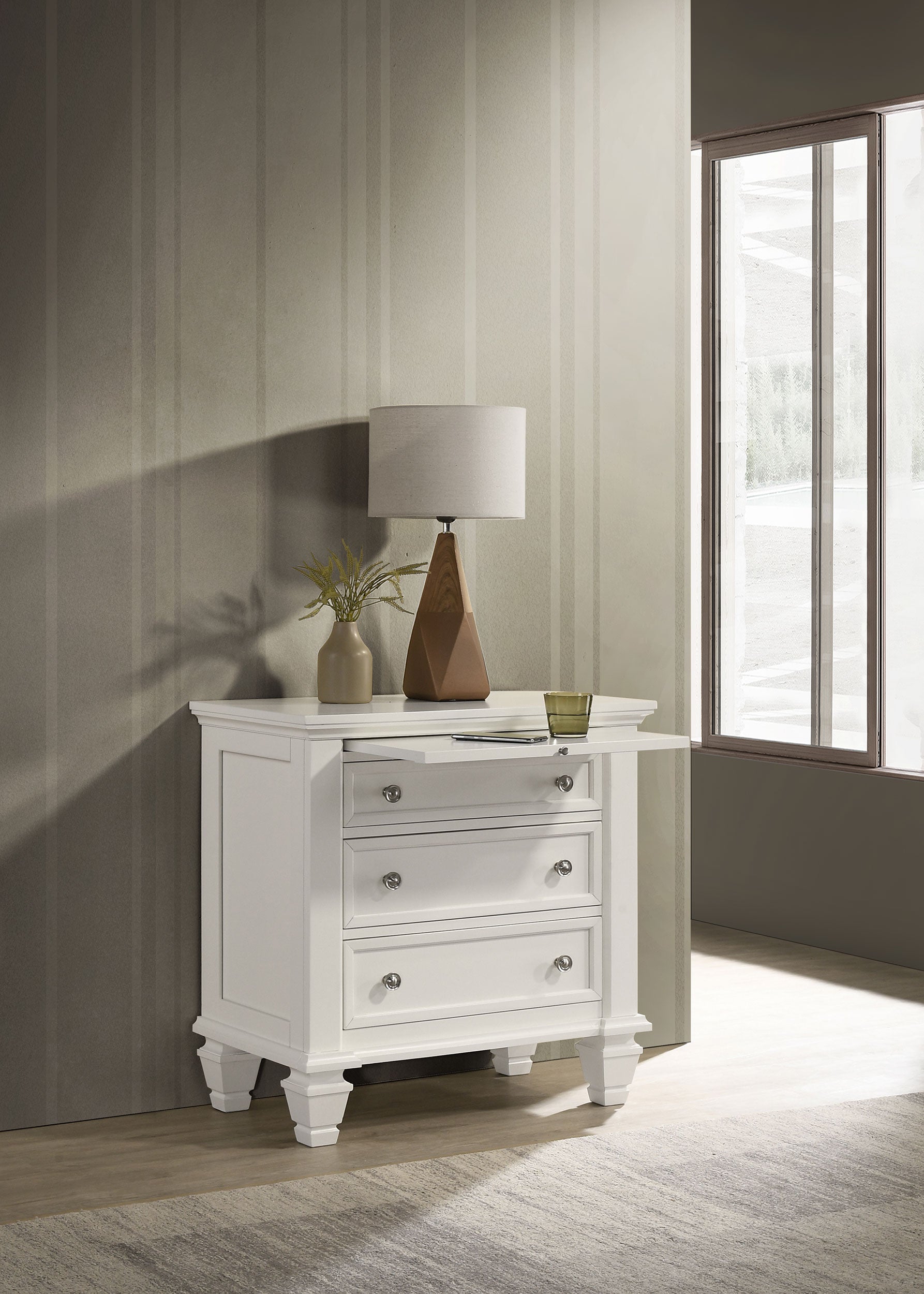 Sandy Beach Nightstand - Ideal Furniture (Fresno,CA)