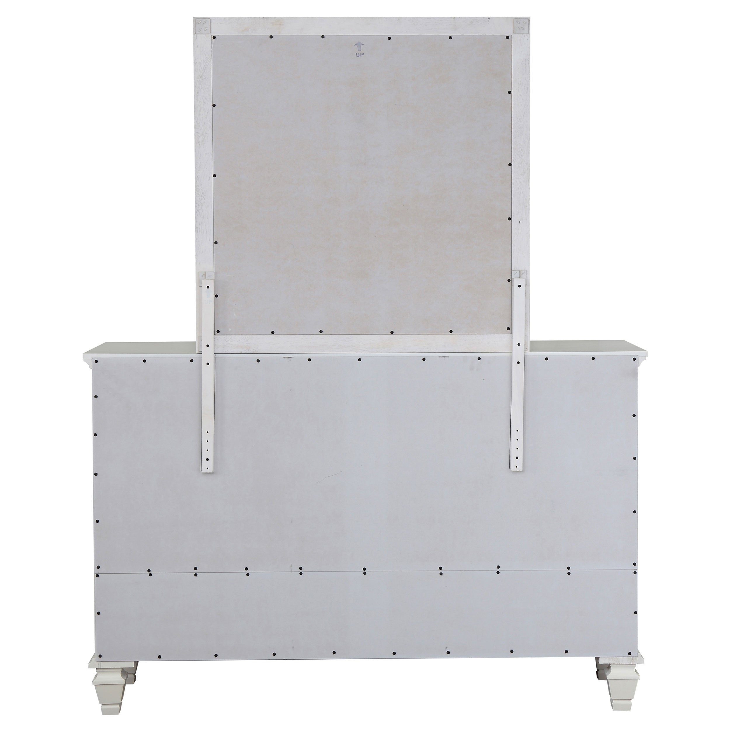 Sandy Beach Dresser with Mirror - Ideal Furniture (Fresno,CA)