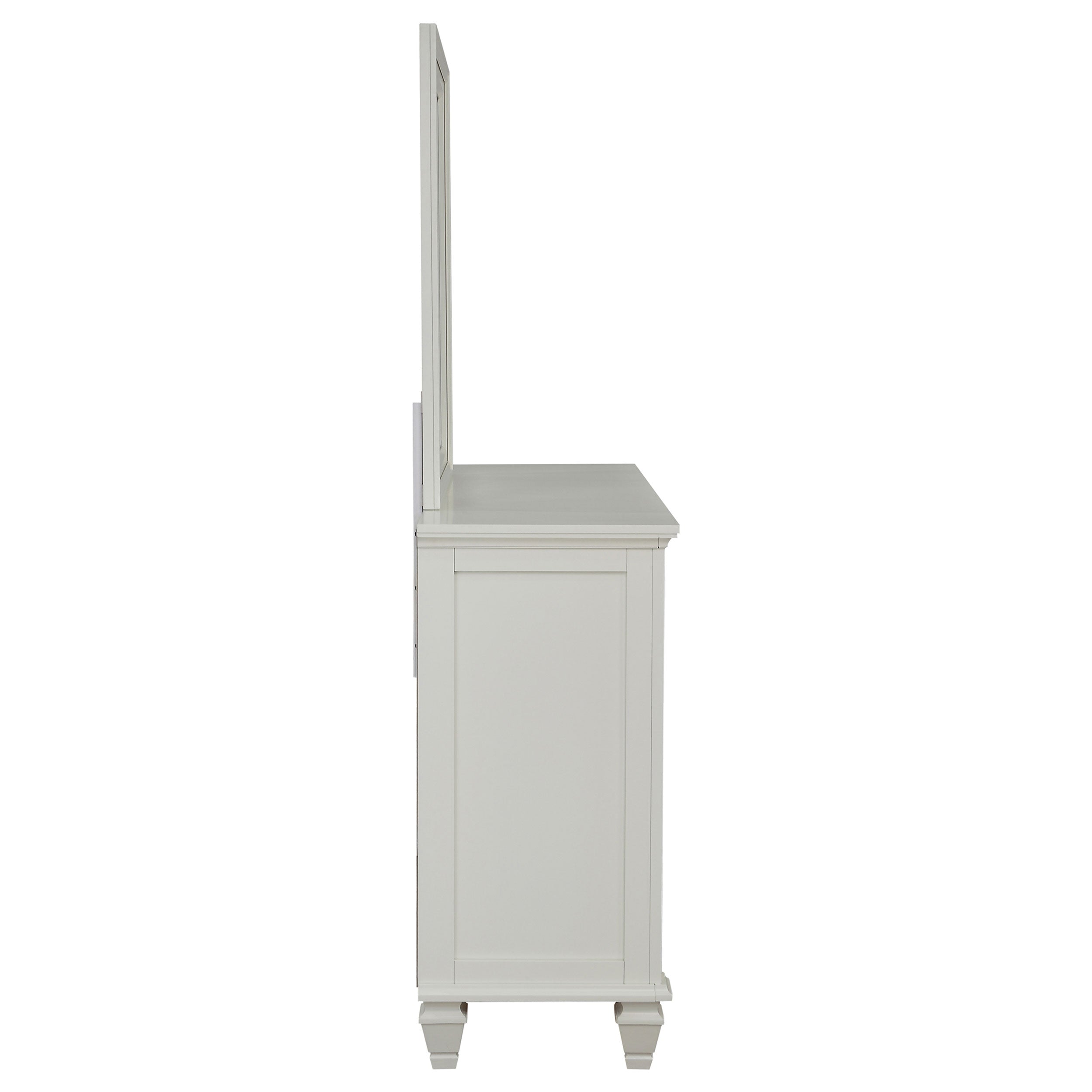 Sandy Beach Dresser with Mirror - Ideal Furniture (Fresno,CA)