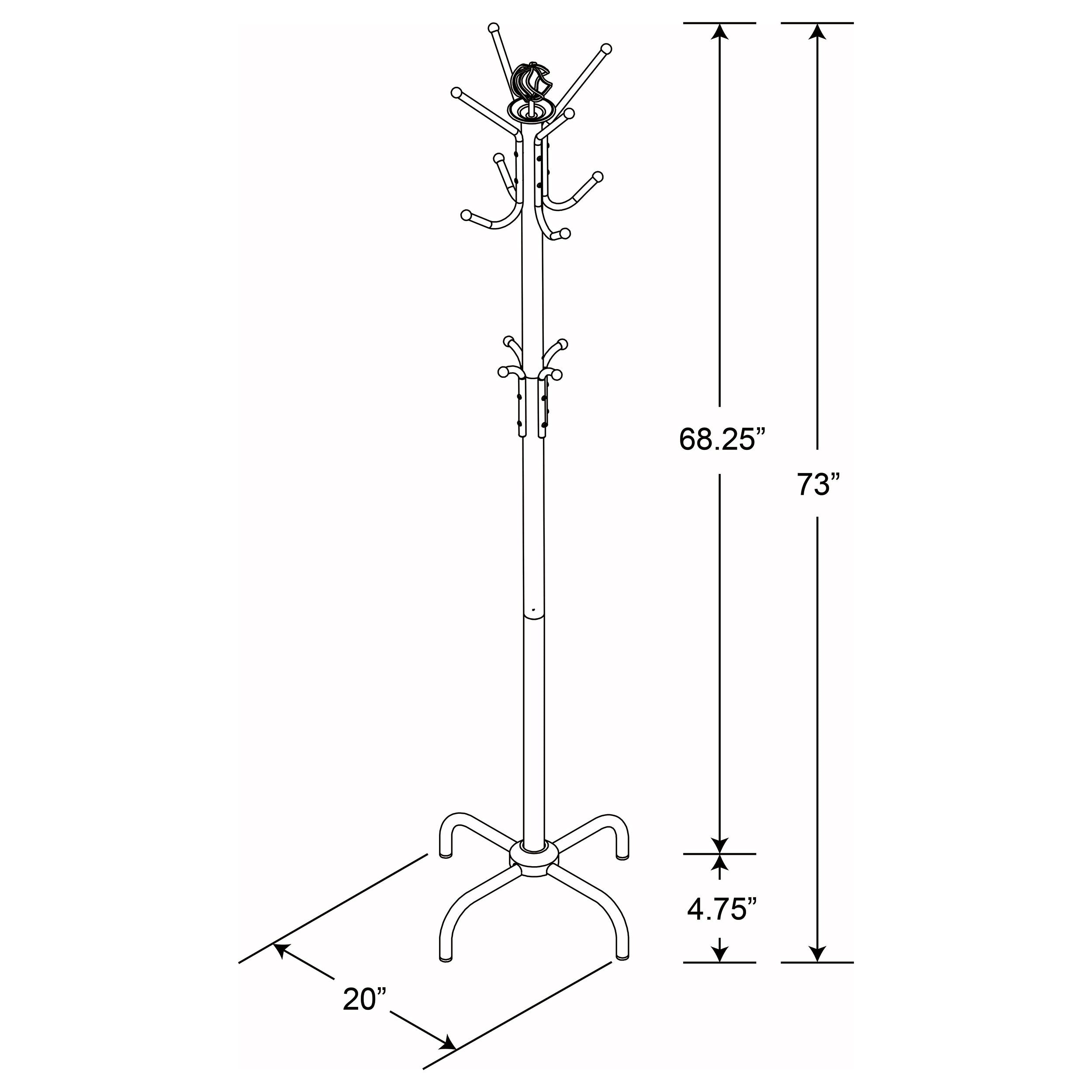 Collier Coat Rack - Ideal Furniture (Fresno,CA)