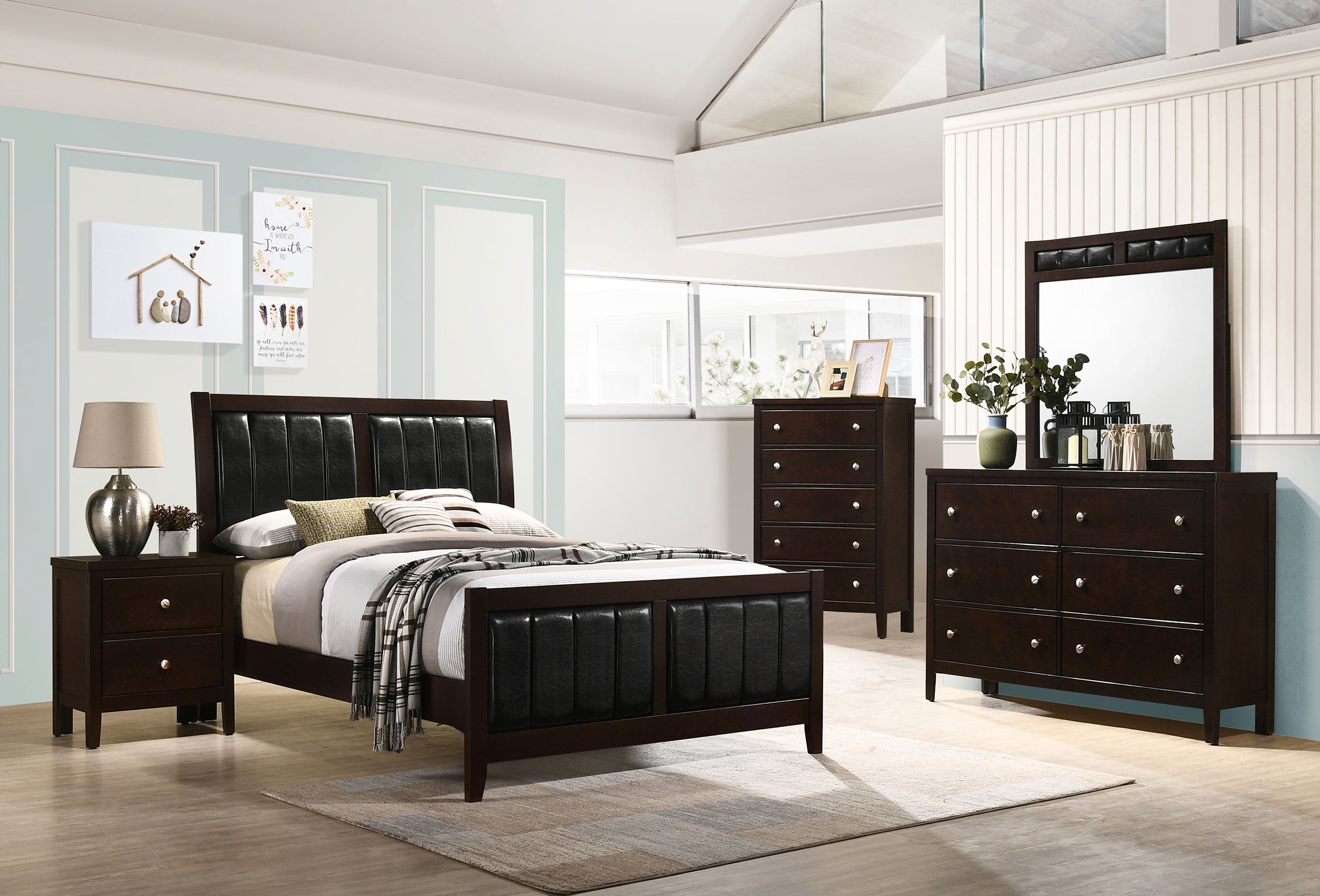 Carlton Panel Bed - Ideal Furniture (Fresno,CA)