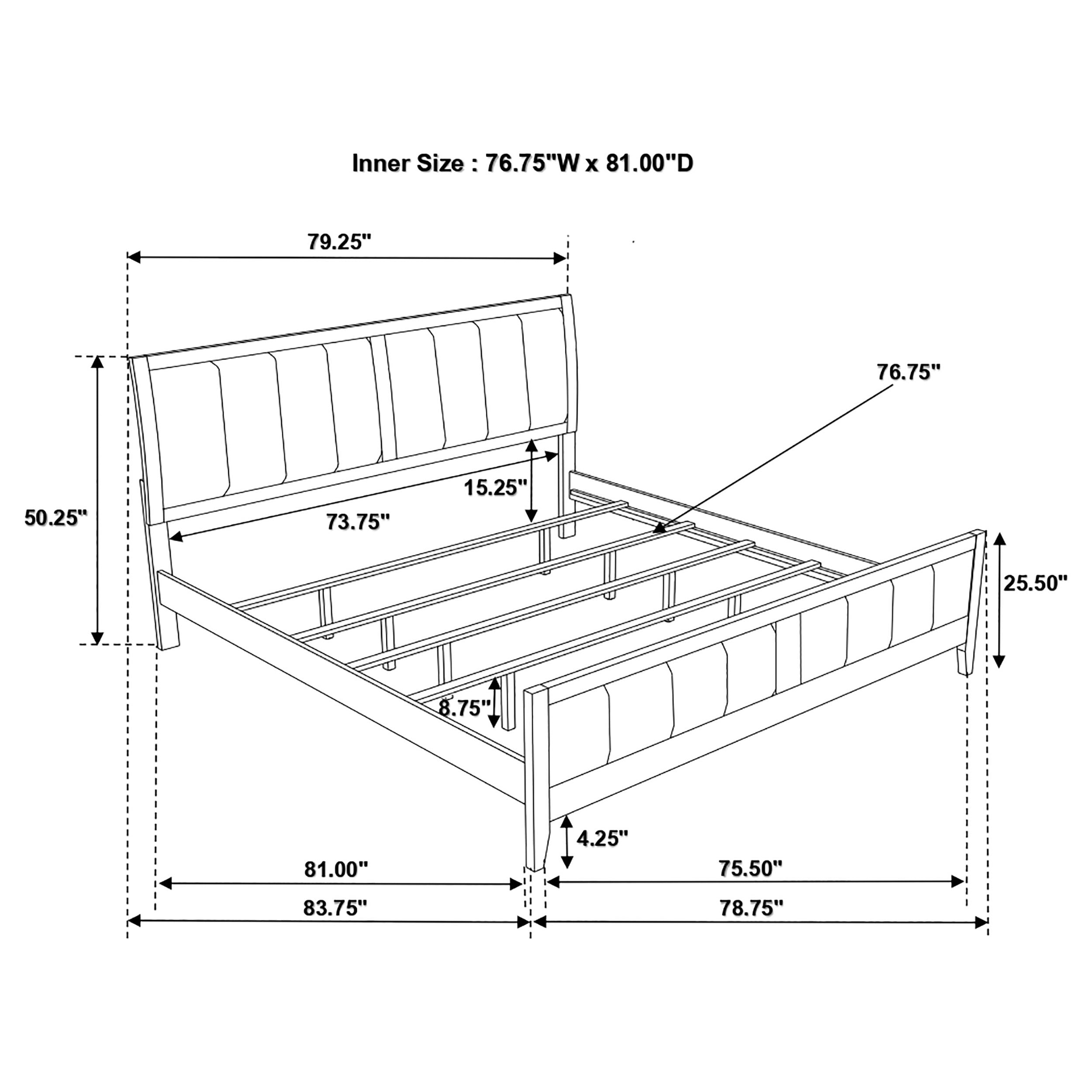 Carlton Panel Bed - Ideal Furniture (Fresno,CA)