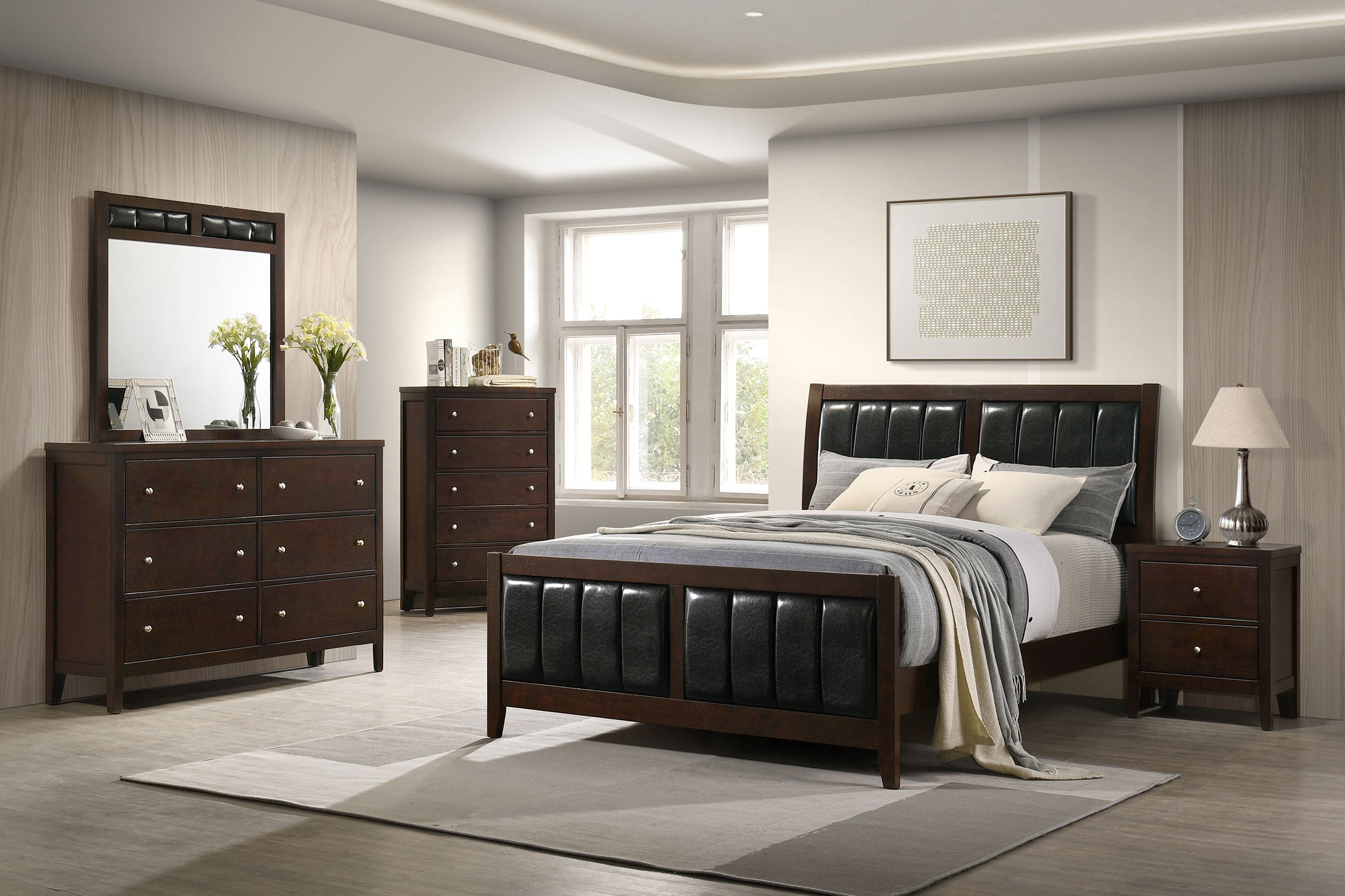 Carlton Panel Bed - Ideal Furniture (Fresno,CA)