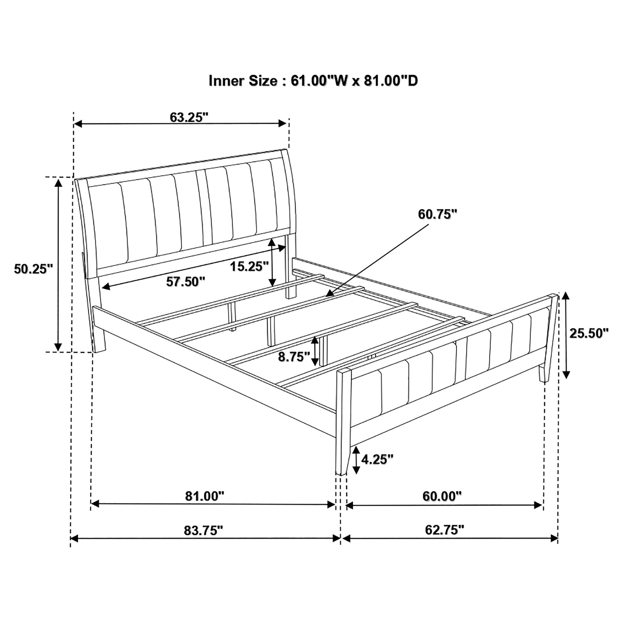 Carlton Panel Bed - Ideal Furniture (Fresno,CA)