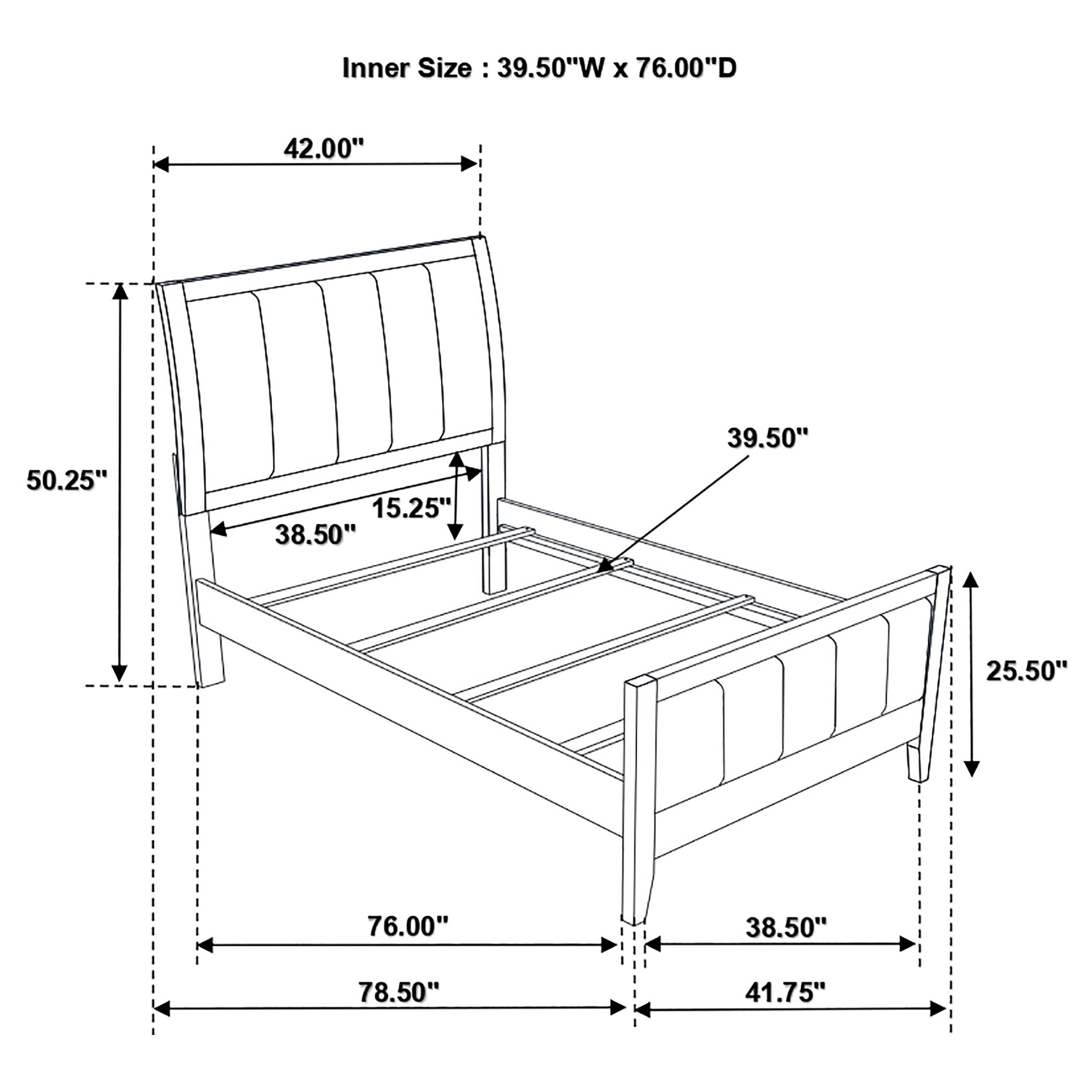 Carlton Panel Bed - Ideal Furniture (Fresno,CA)