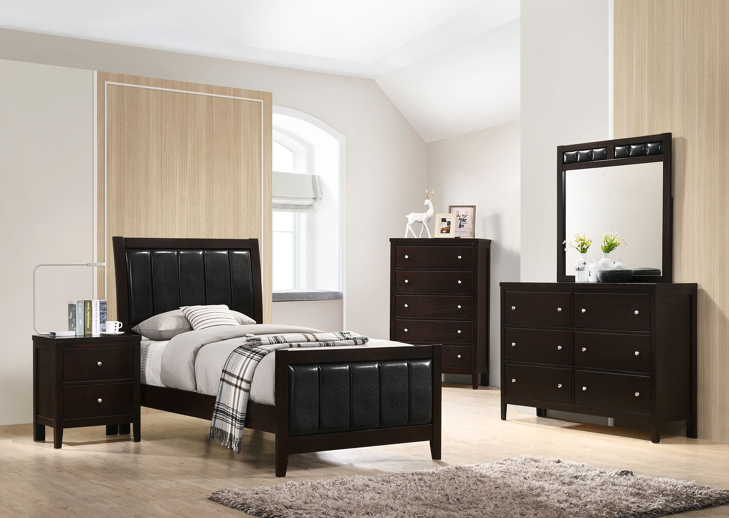 Carlton Panel Bed - Ideal Furniture (Fresno,CA)