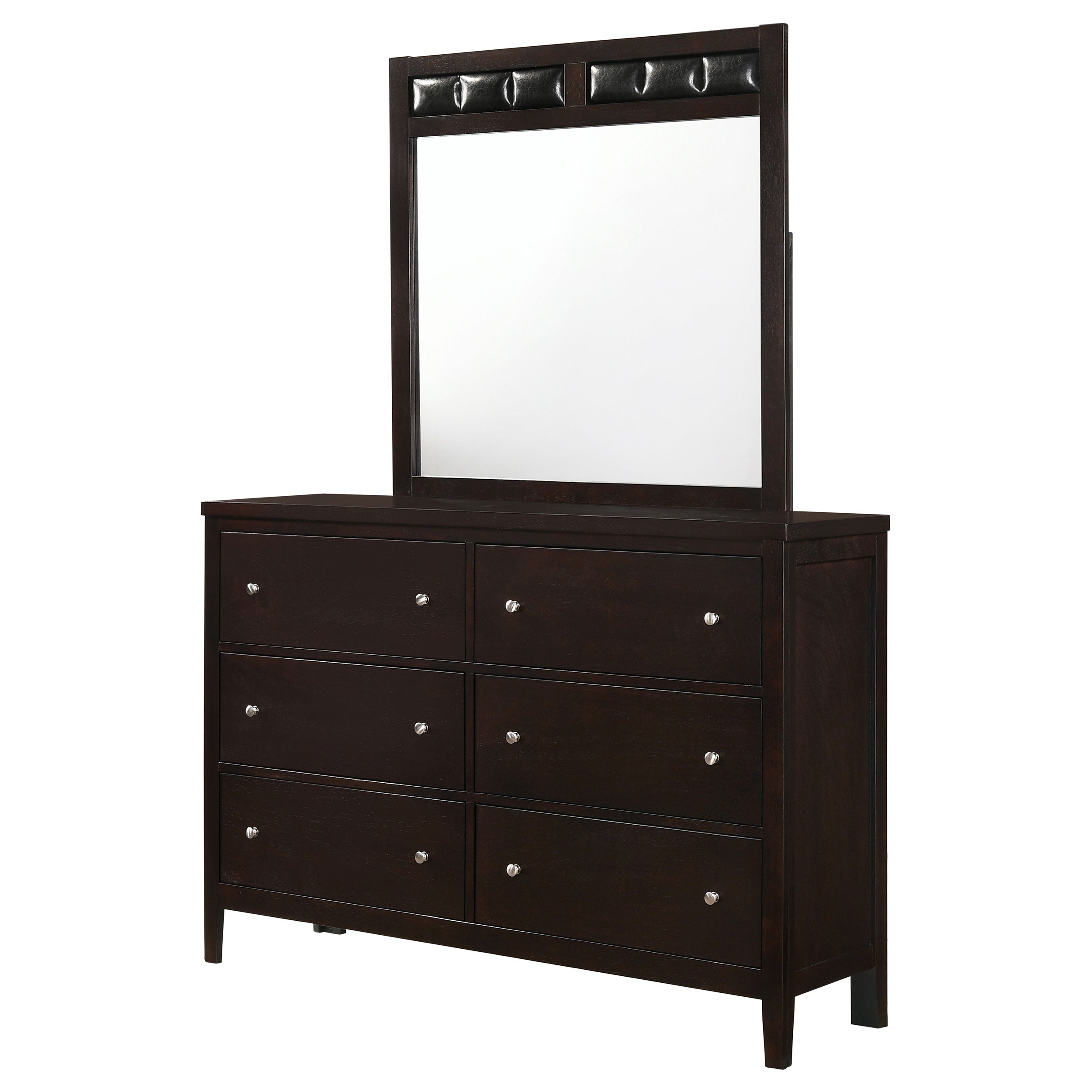 Carlton Dresser with Mirror - Ideal Furniture (Fresno,CA)