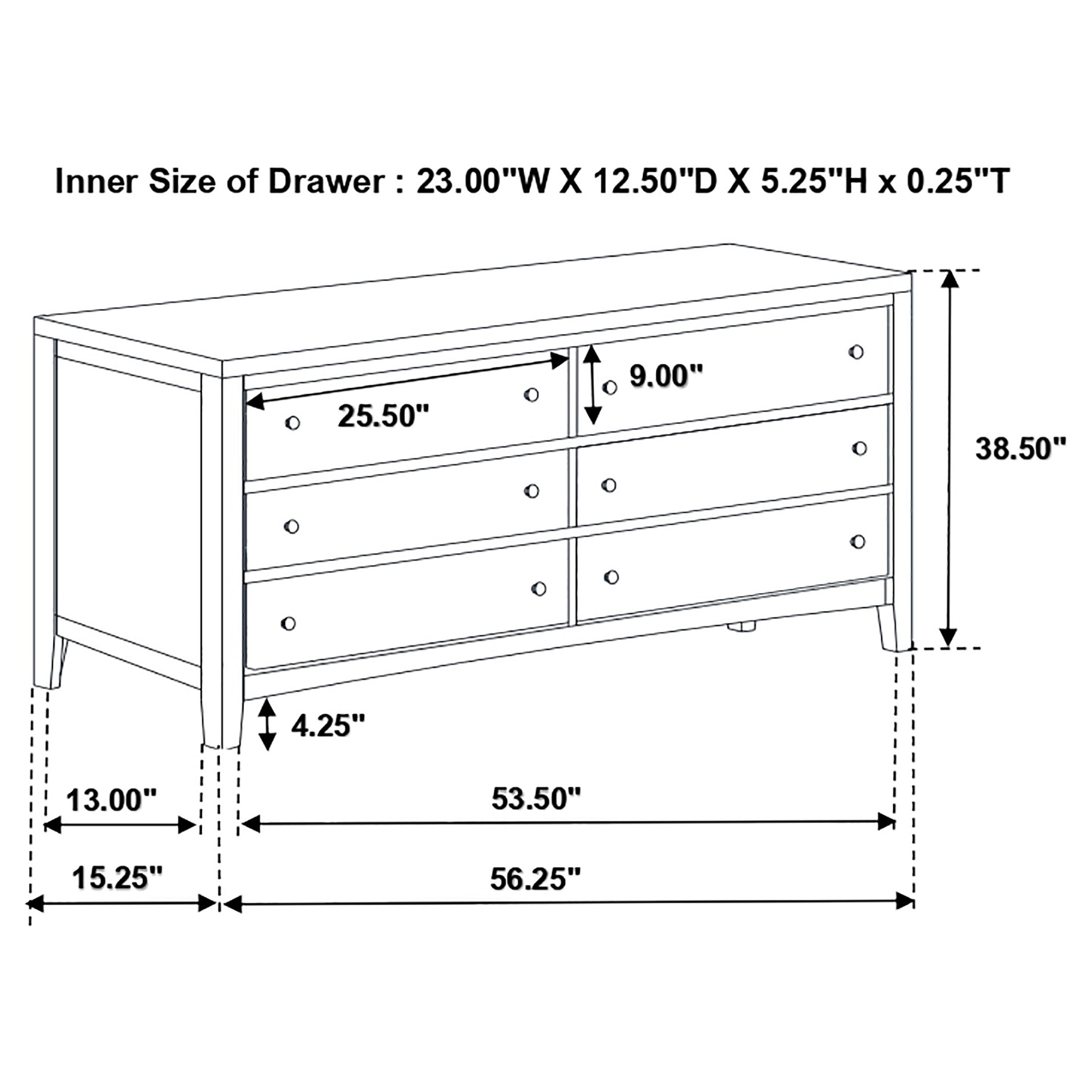 Carlton Dresser - Ideal Furniture (Fresno,CA)