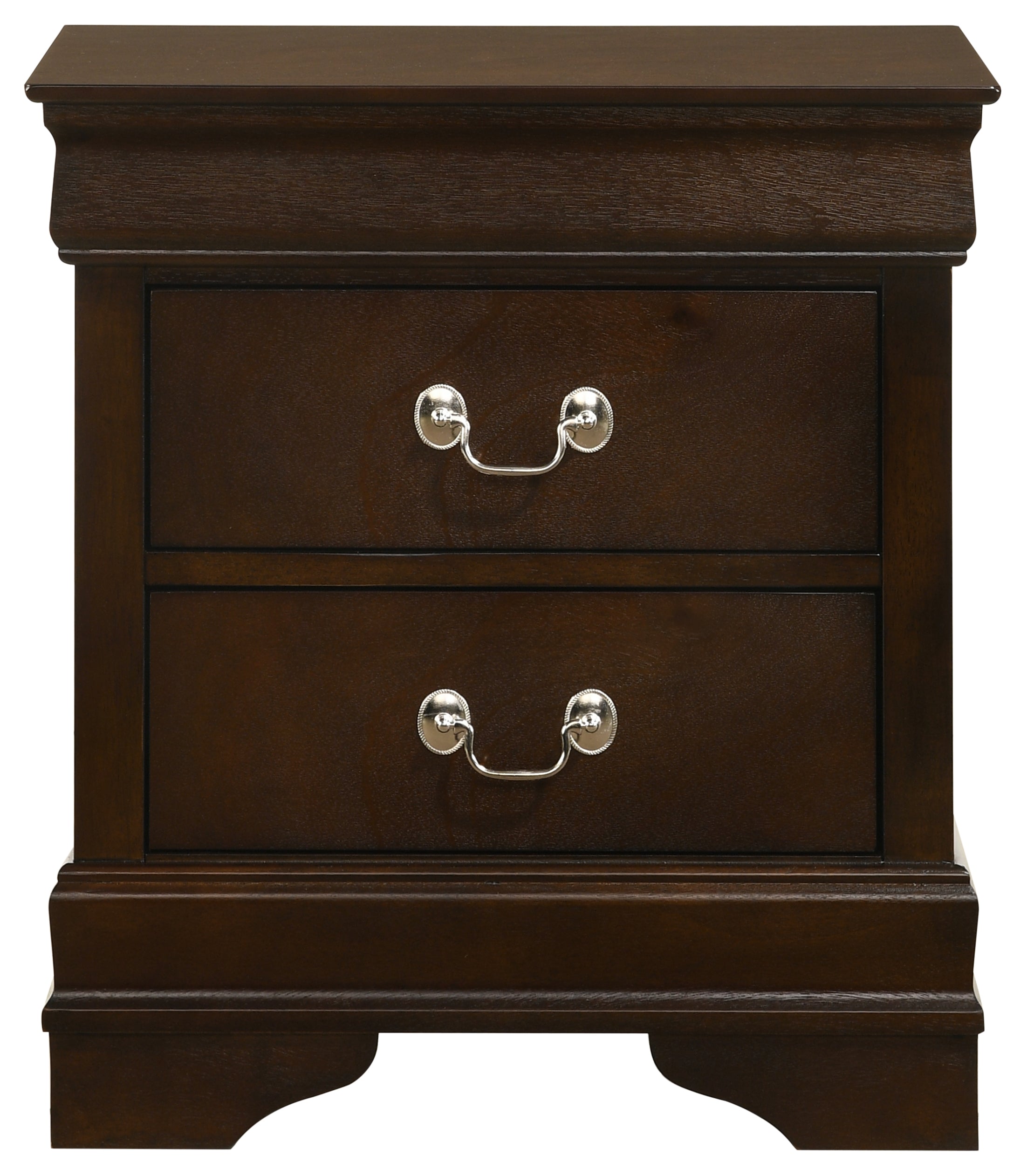 Louis Philippe Bedroom Set - Ideal Furniture (Fresno,CA)