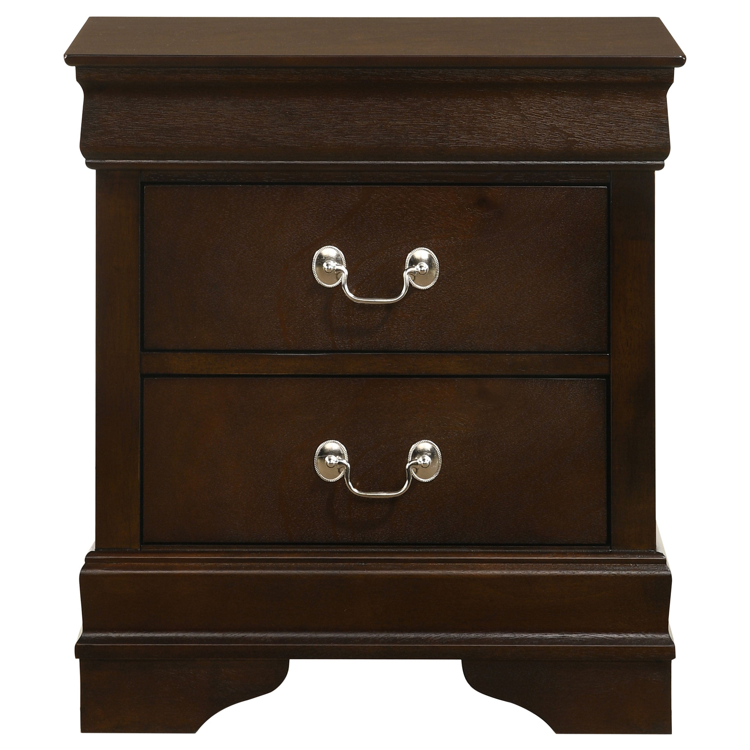 Louis Philippe Bedroom Set - Ideal Furniture (Fresno,CA)