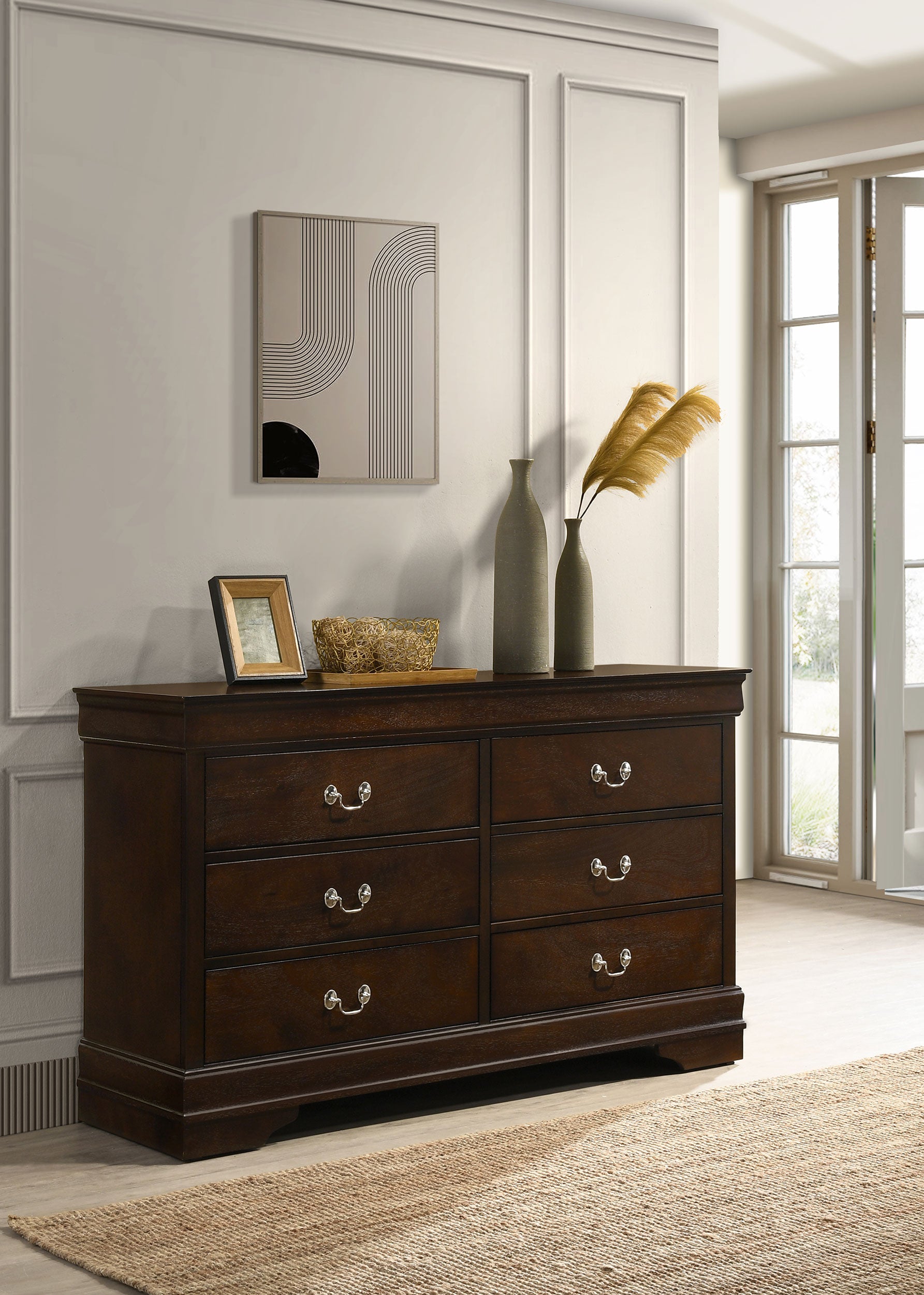 Louis Philippe Dresser - Ideal Furniture (Fresno,CA)