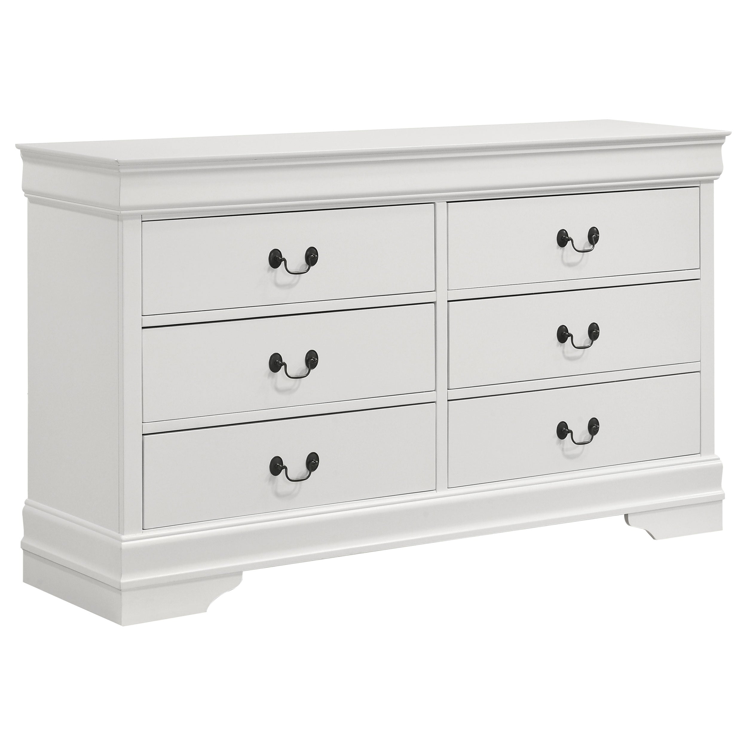 Louis Philippe Bedroom Set - Ideal Furniture (Fresno,CA)