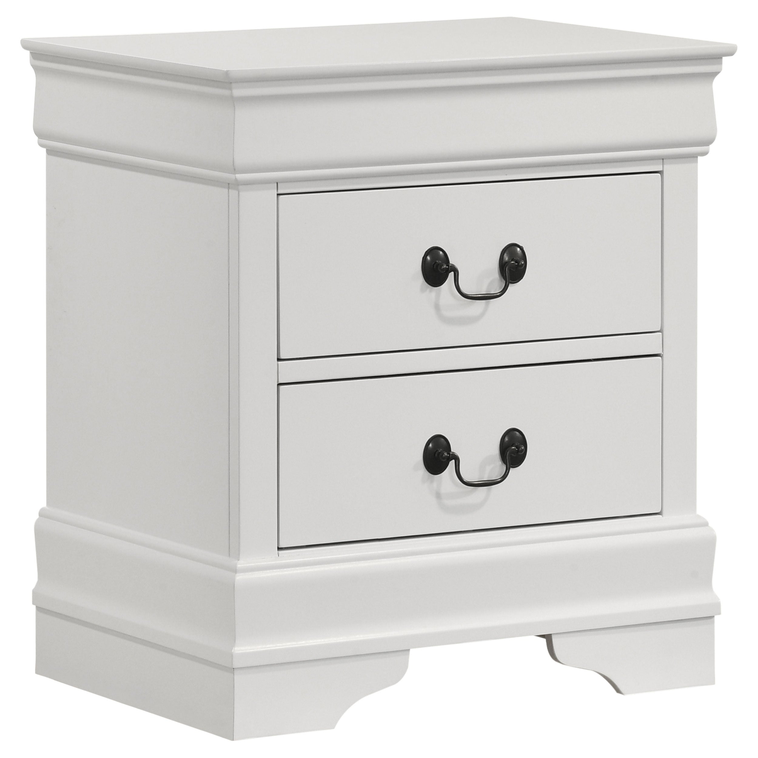 Louis Philippe Bedroom Set - Ideal Furniture (Fresno,CA)