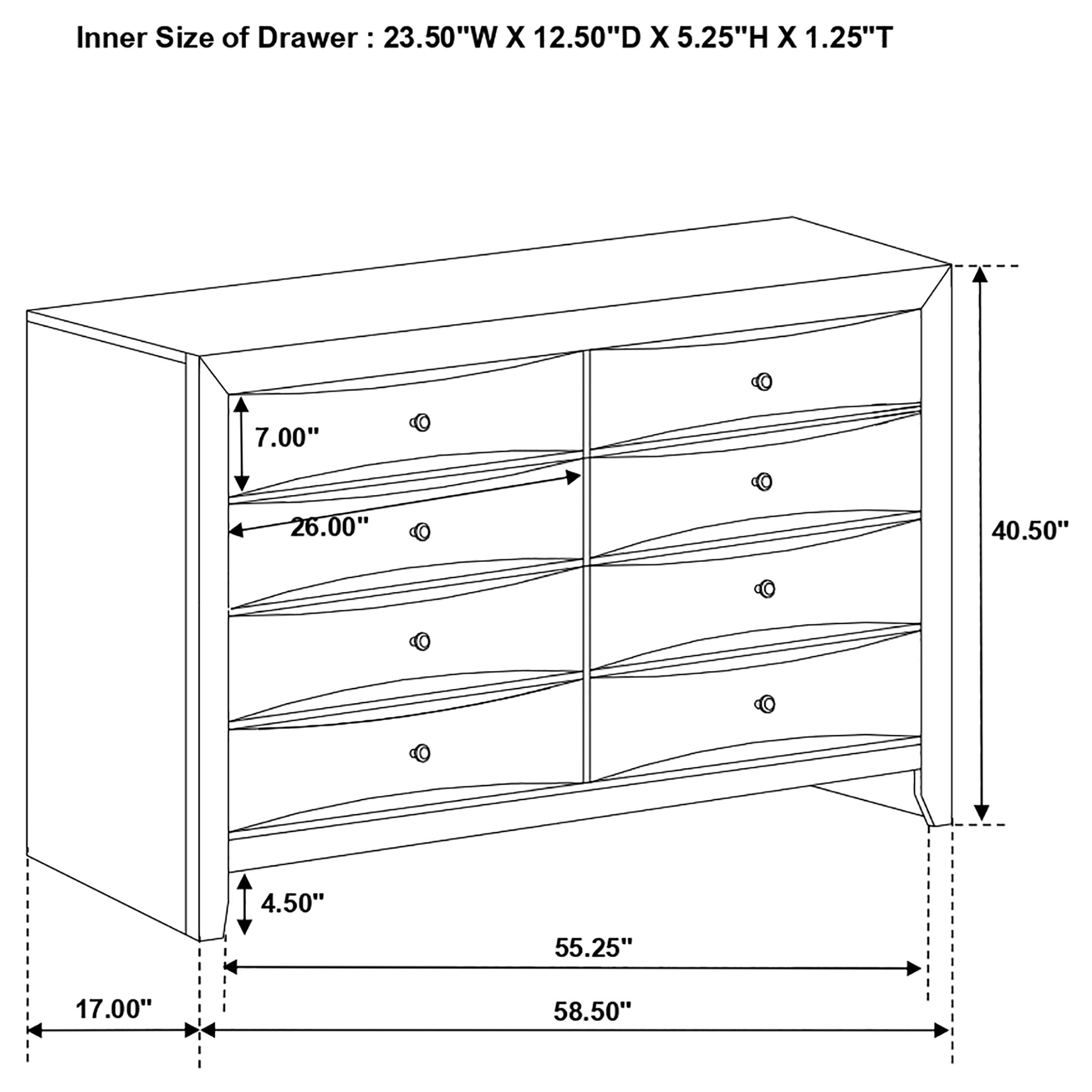Briana Bedroom Set - Ideal Furniture (Fresno,CA)