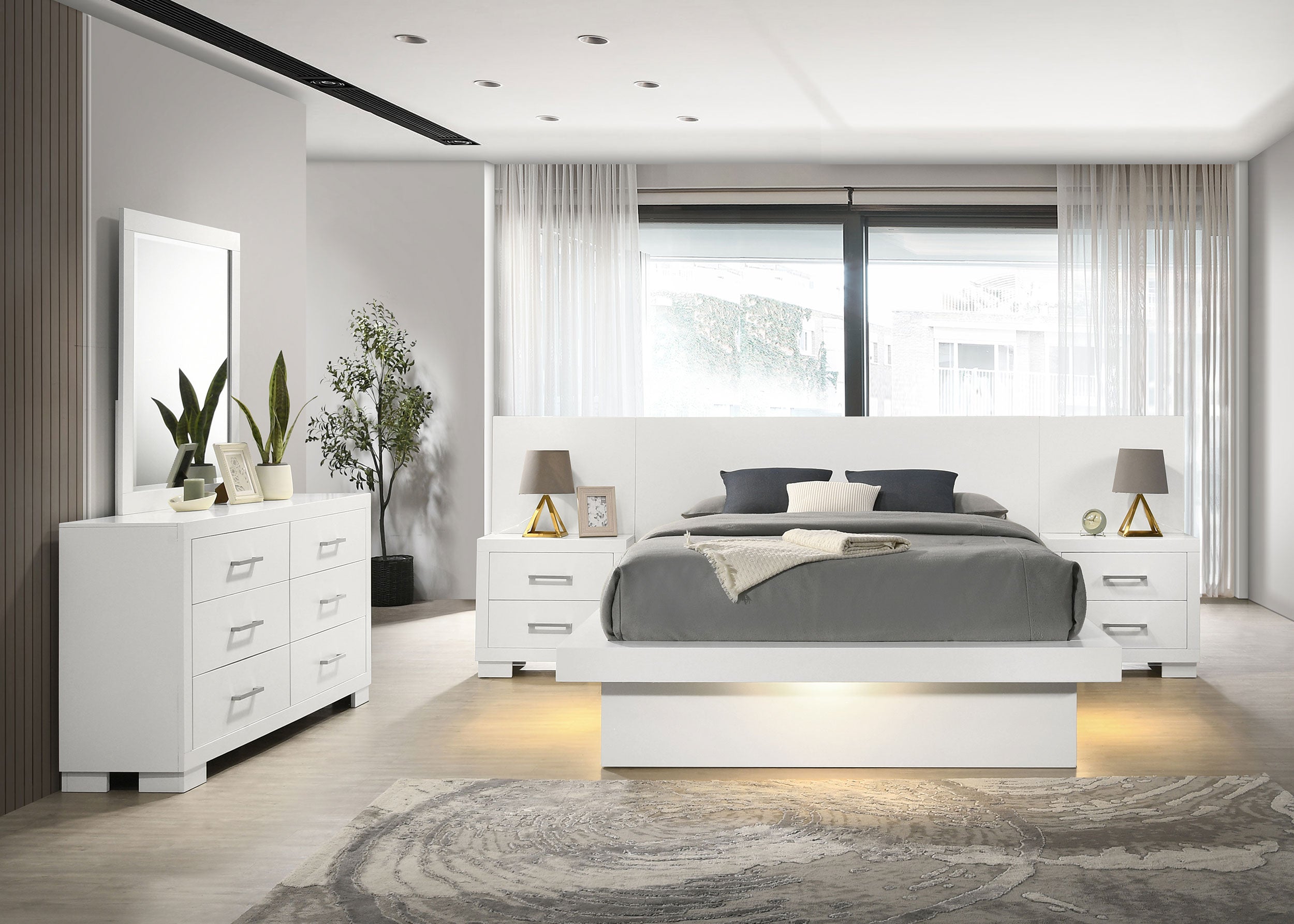Jessica Bedroom Set - Ideal Furniture (Fresno,CA)