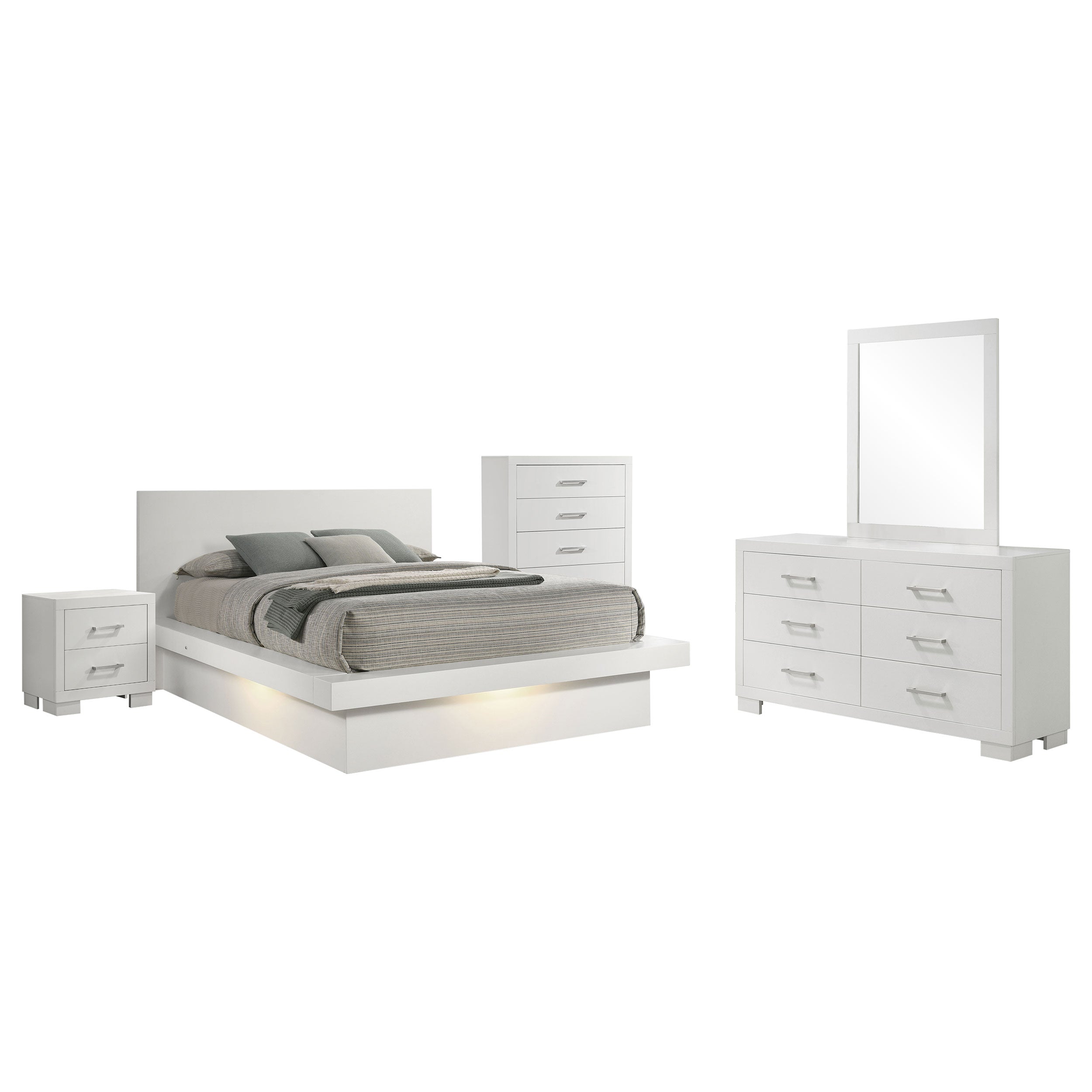 Jessica Bedroom Set - Ideal Furniture (Fresno,CA)