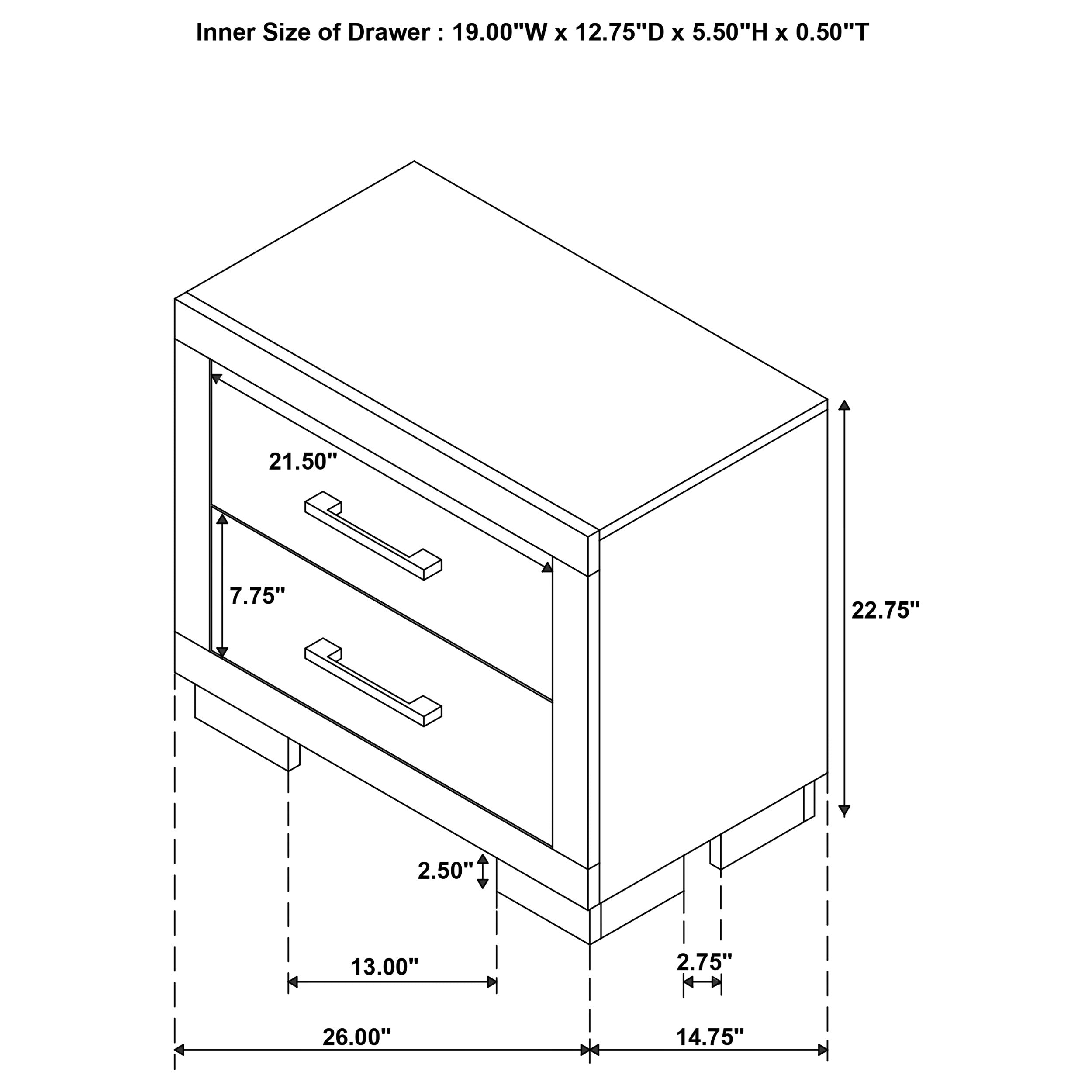 Jessica Bedroom Set - Ideal Furniture (Fresno,CA)