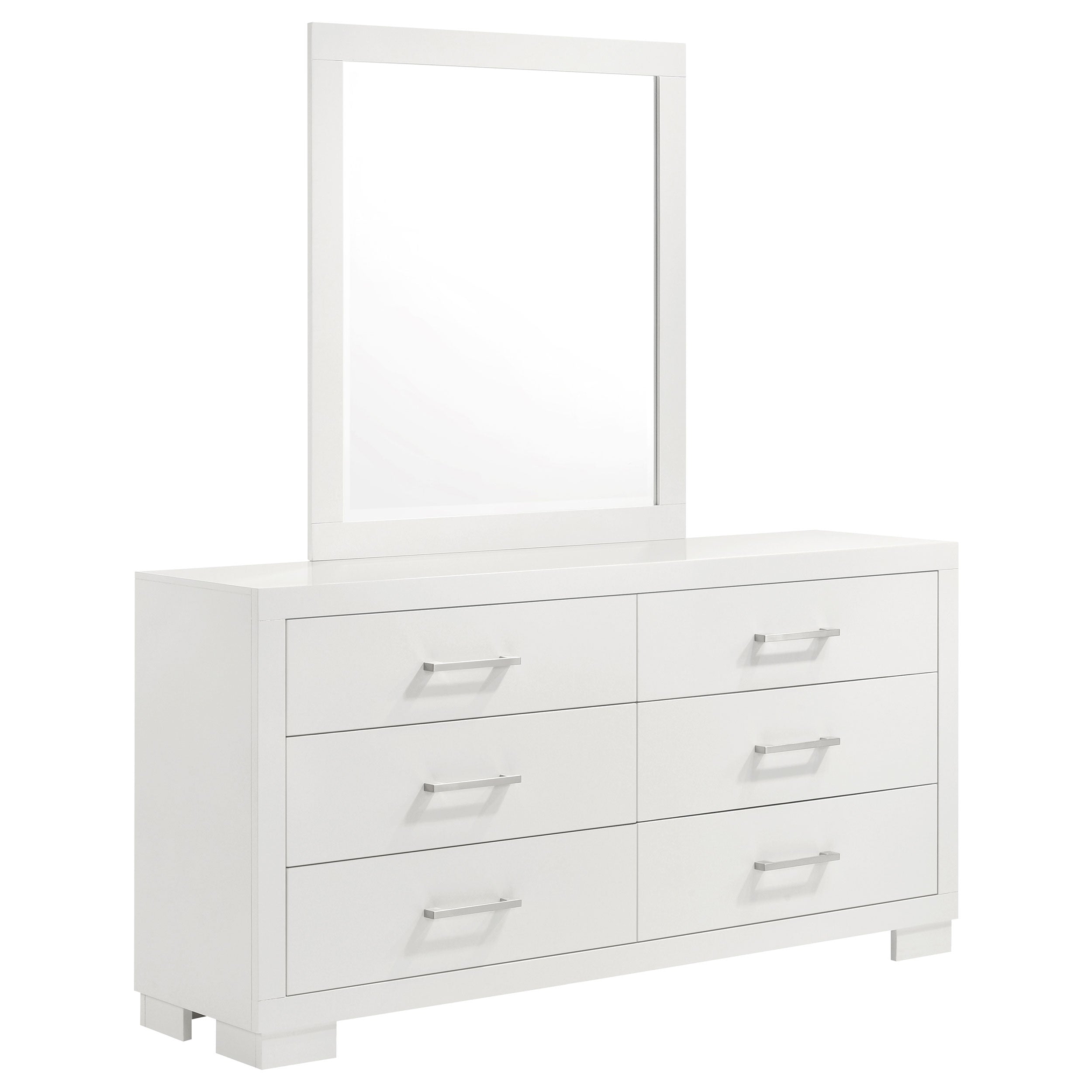 Jessica Dresser with Mirror - Ideal Furniture (Fresno,CA)