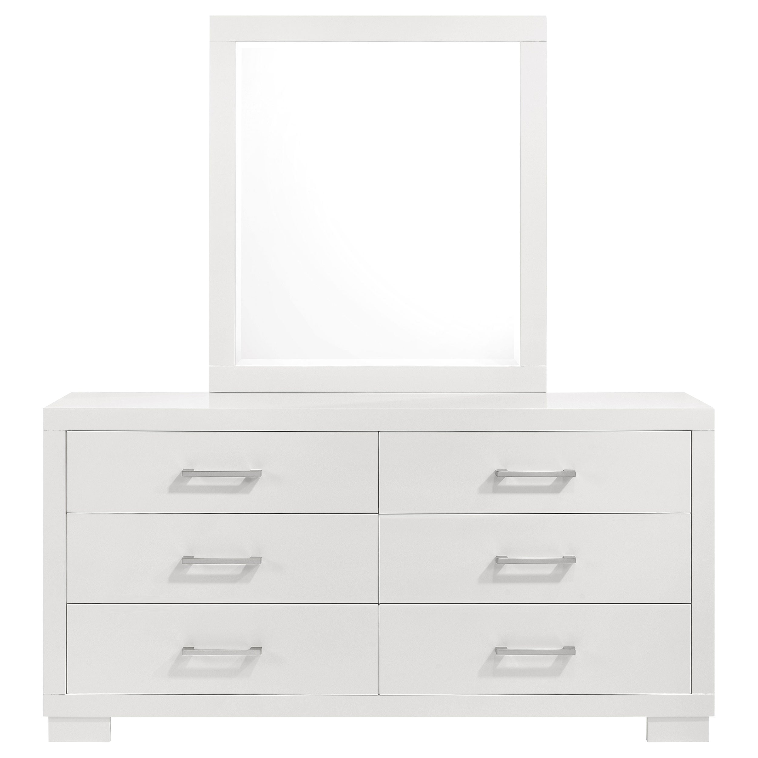 Jessica Dresser with Mirror - Ideal Furniture (Fresno,CA)