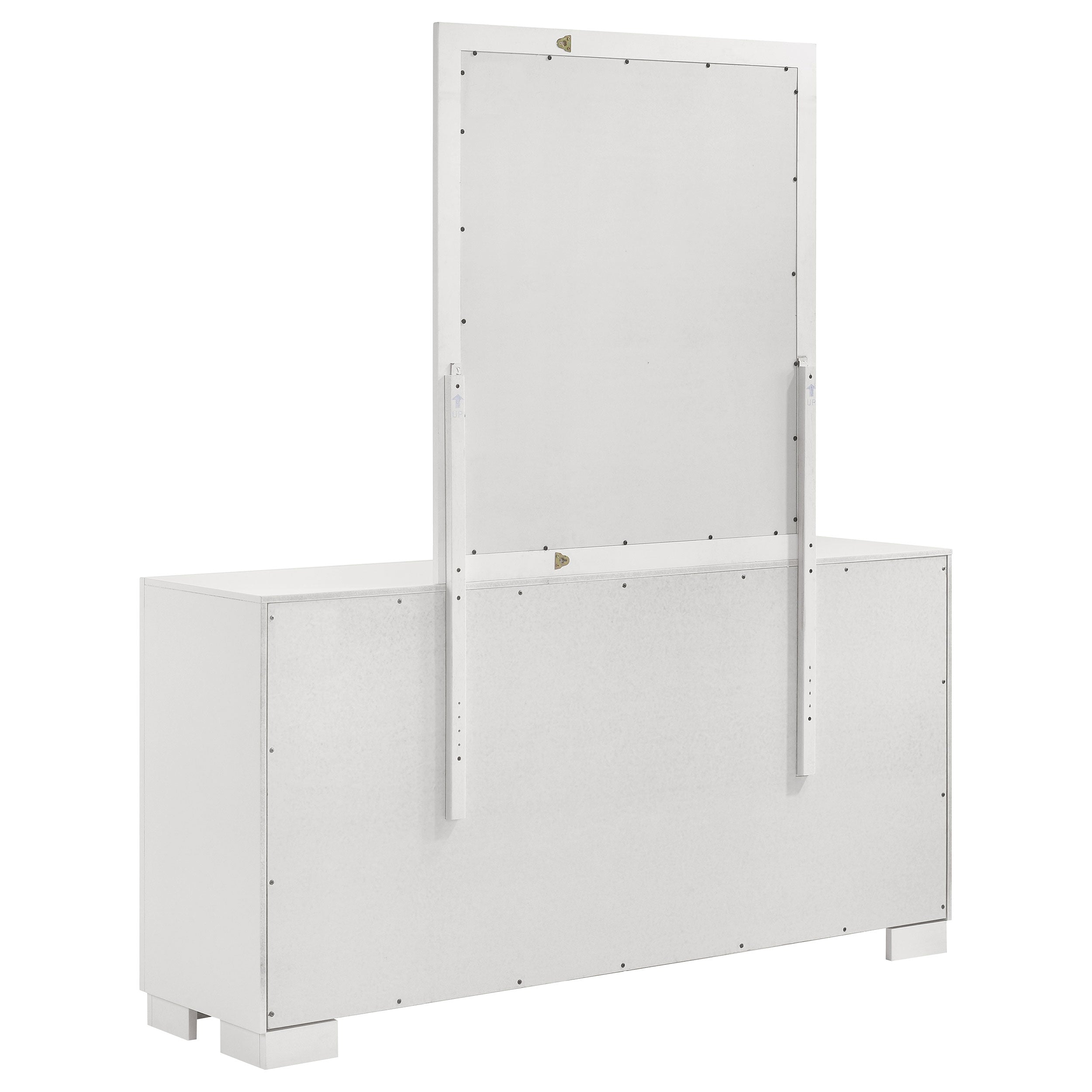 Jessica Dresser with Mirror - Ideal Furniture (Fresno,CA)